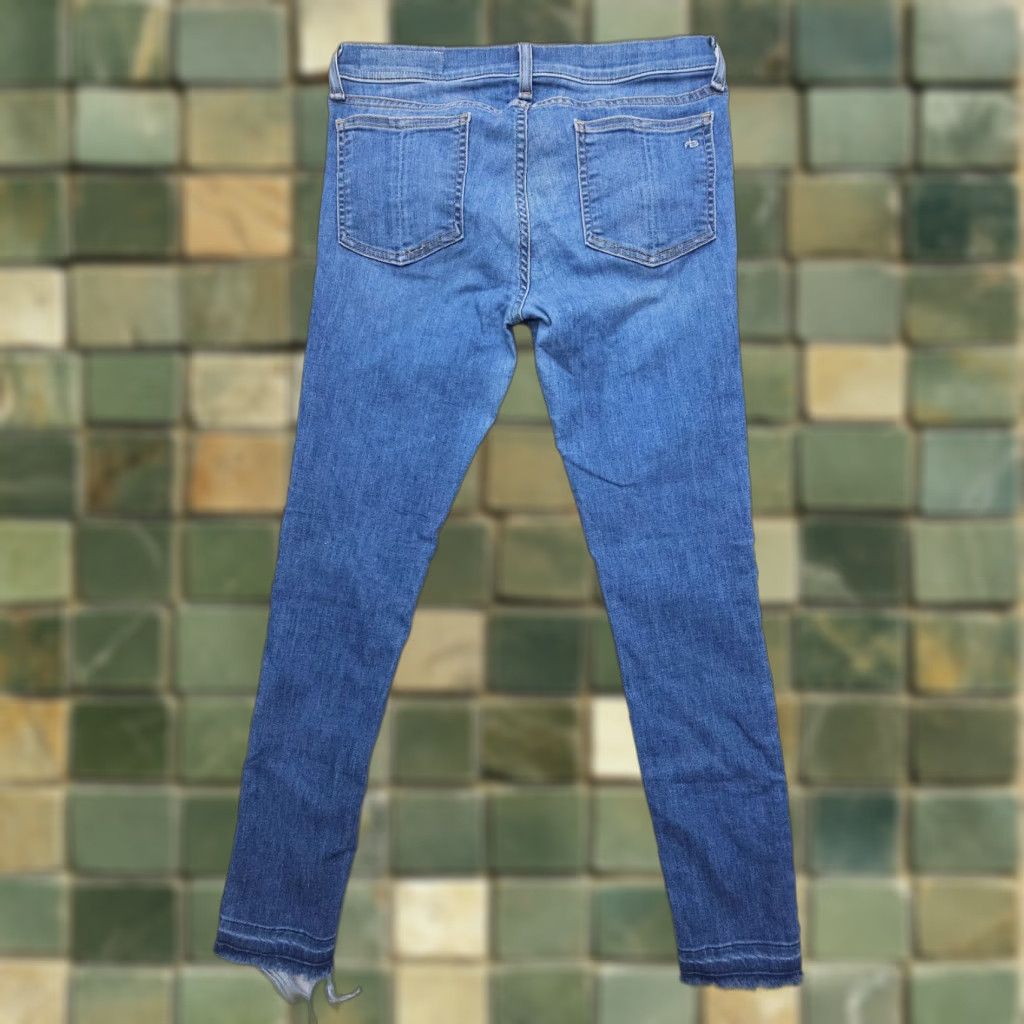 Rag & Bone rag & bone Jeans Skinny 5-Pocket Blue Low Rise 27" Inseam Size 29 Women United States Size 29" - 1 Thumbnail