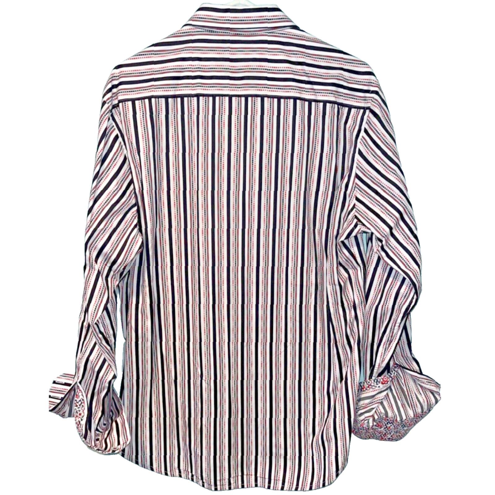 Robert Graham Robert Graham Button-Down Shirt Mens XL Striped NWOT Classic Fit Size US XL / EU 56 / 4 - 5 Thumbnail