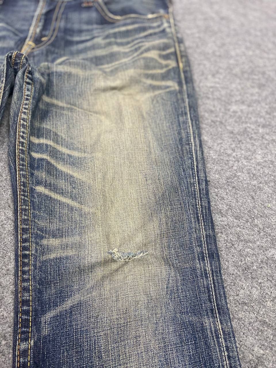 Levi's vintage levis 506 nice faded design denim Size US 38 / EU 54 - 8 Thumbnail