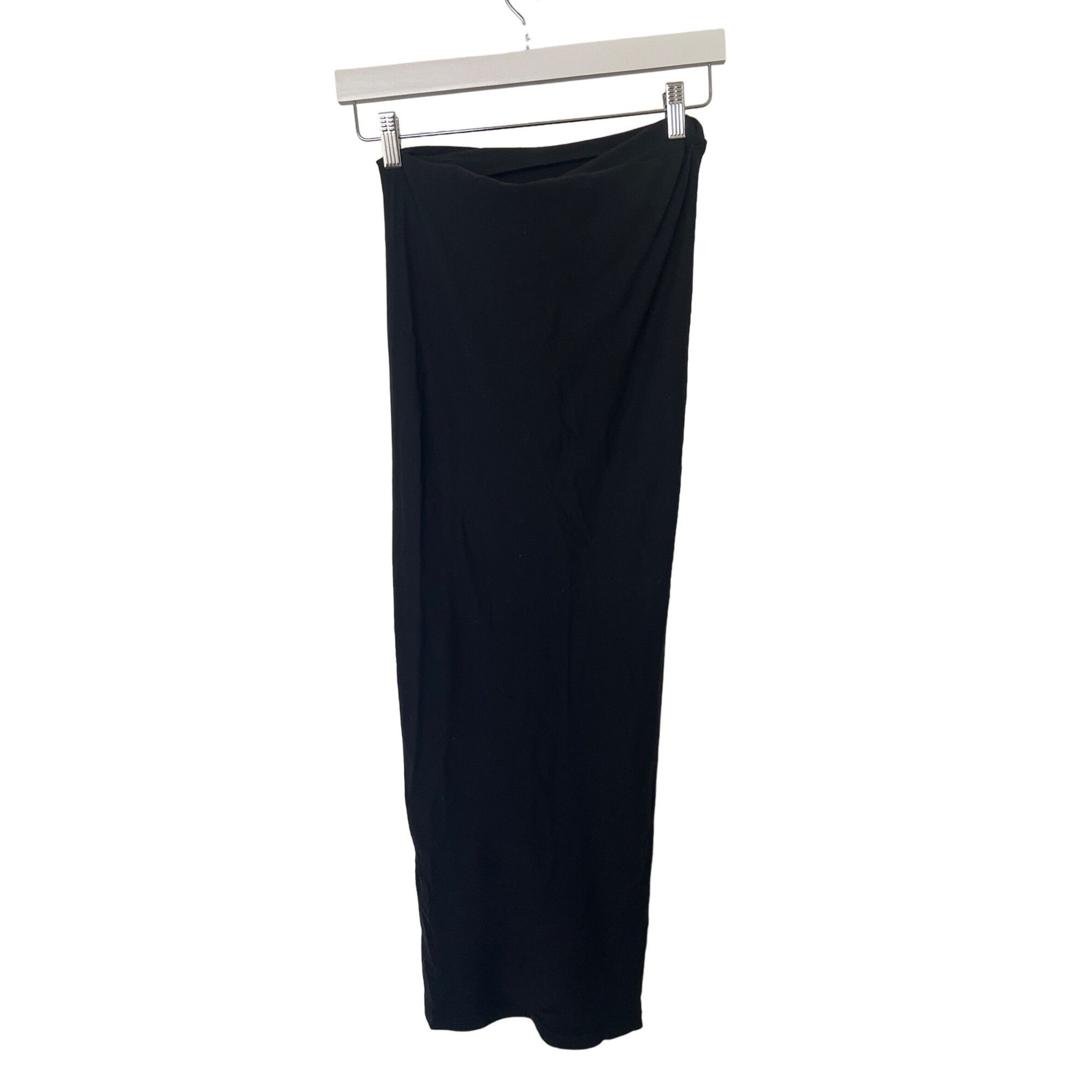 Free People Free People Everyday Seamless Black Tube Slip Midi Dress Size M / US 6-8 / IT 42-44 - 5 Thumbnail