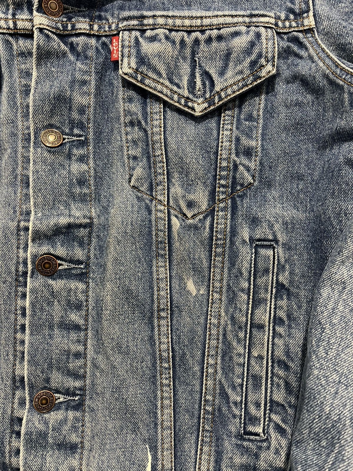 Levi's Levis denim jacket bomber blue Size US M / EU 48-50 / 2 - 3 Thumbnail