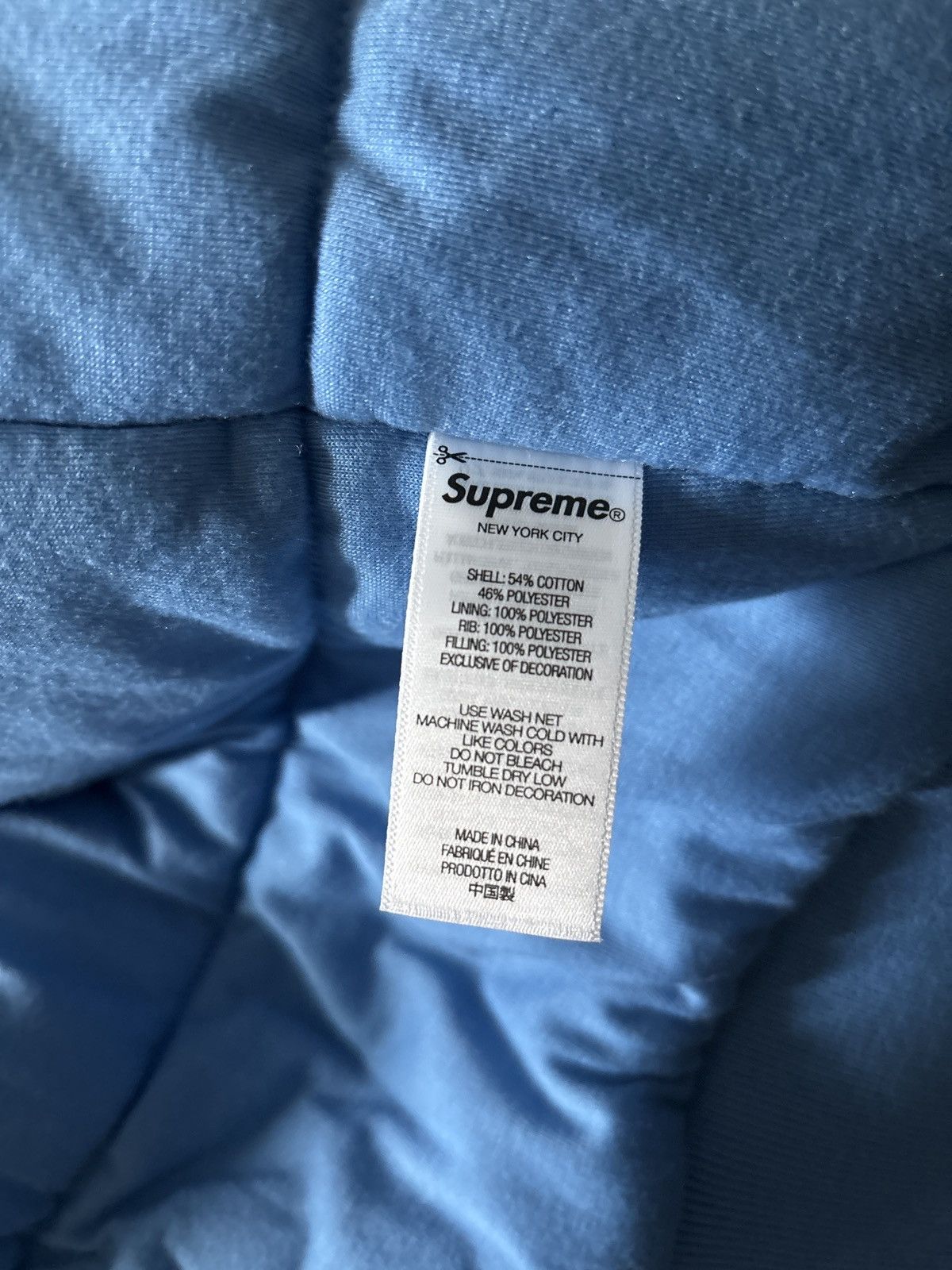 Supreme Supreme Filled Zip Up Hooded Sweatshirt Size US M / EU 48-50 / 2 - 6 Thumbnail