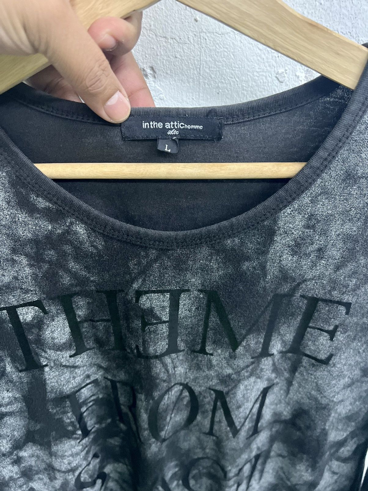 Beauty Beast Archive In The Attic Smoke Trompe L'oeil Poet Longsleeve Tee Size US L / EU 52-54 / 3 - 8 Thumbnail
