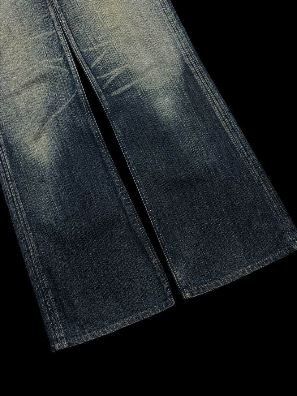 Acne Studios 💥Flare💥90’s Style Back Number Insane Rusty Mudwash Dark Jean Size US 34 / EU 50 - 8 Thumbnail