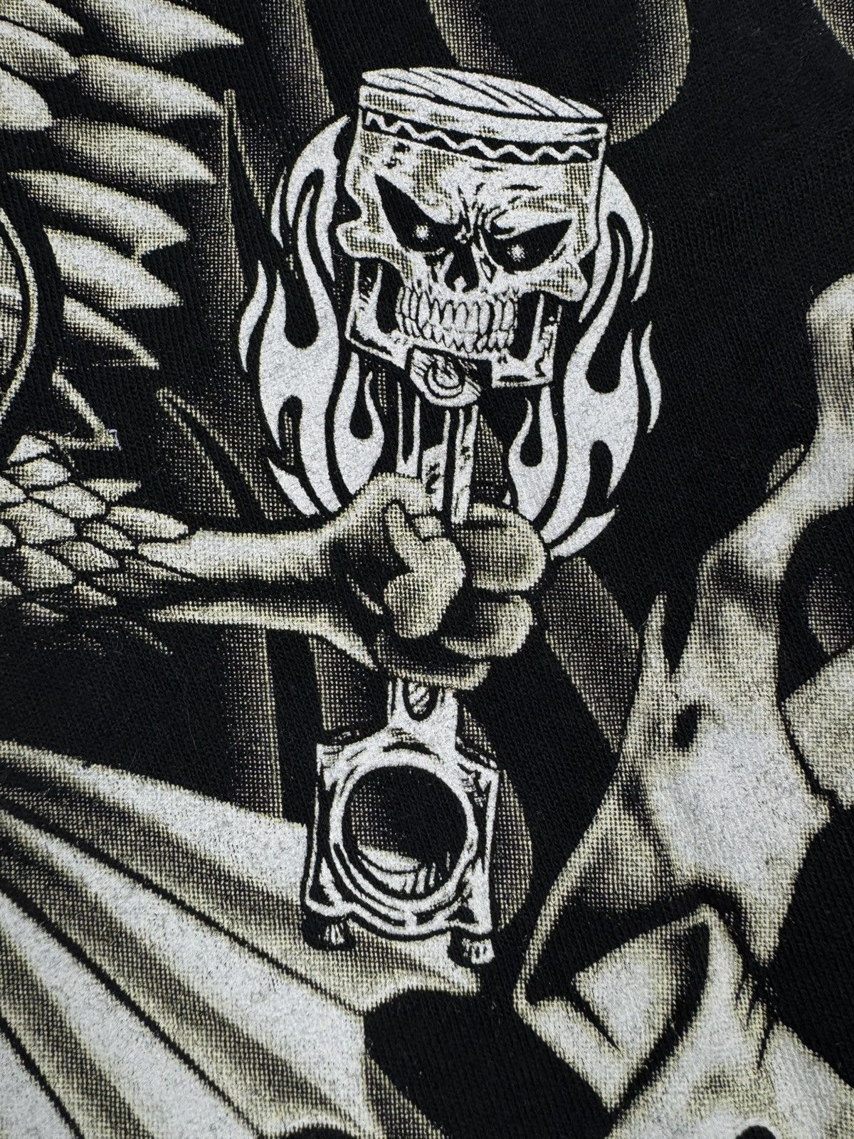 Vintage × West Coast Choppers Vintage 00s biker forever tribal harley style graphic tee Size US M / EU 48-50 / 2 - 11 Thumbnail