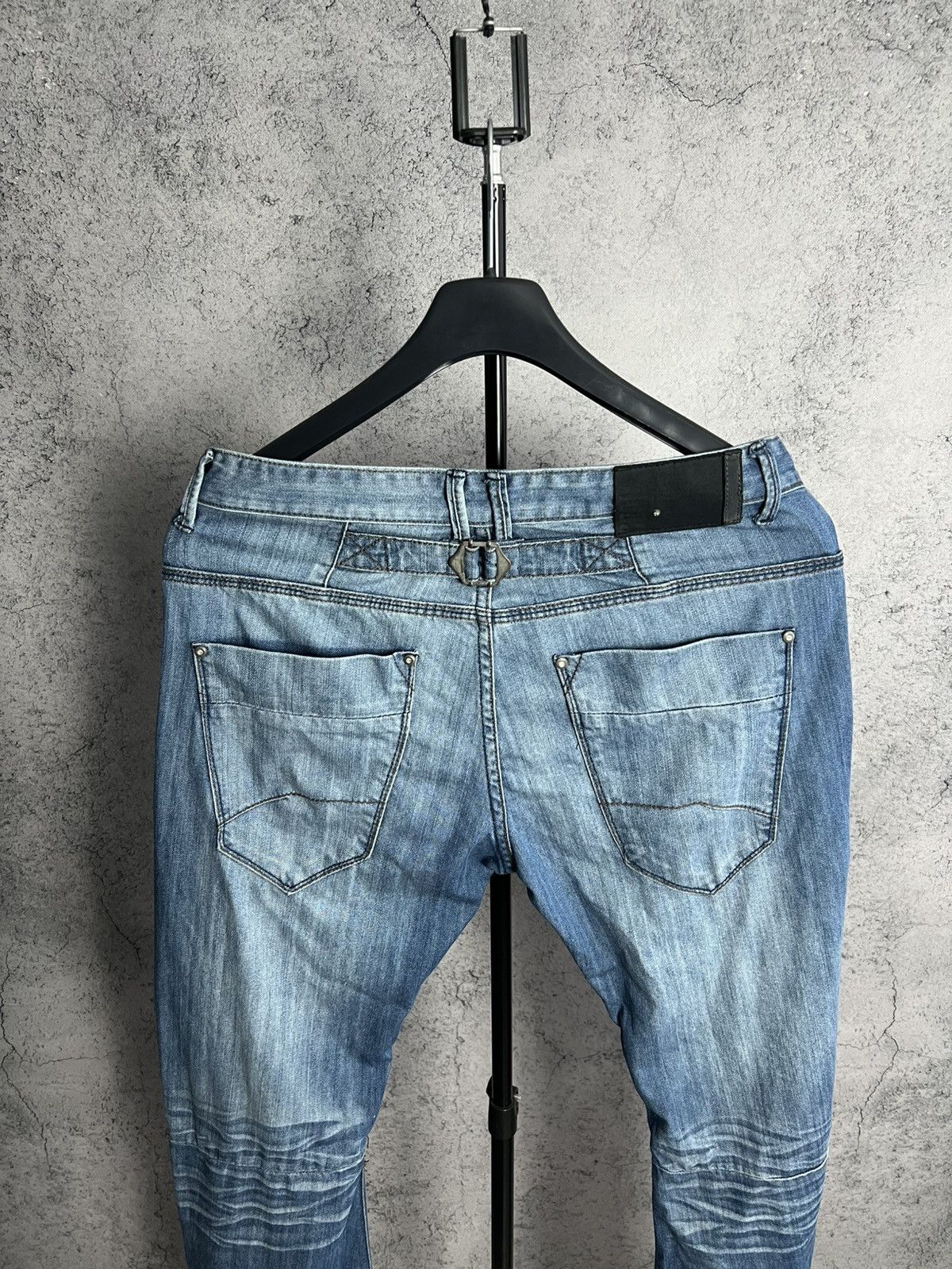 Other Y2K Jeans Crazy Fit Denim Pants 2000s Slim Size US 34 / EU 50 - 6 Thumbnail