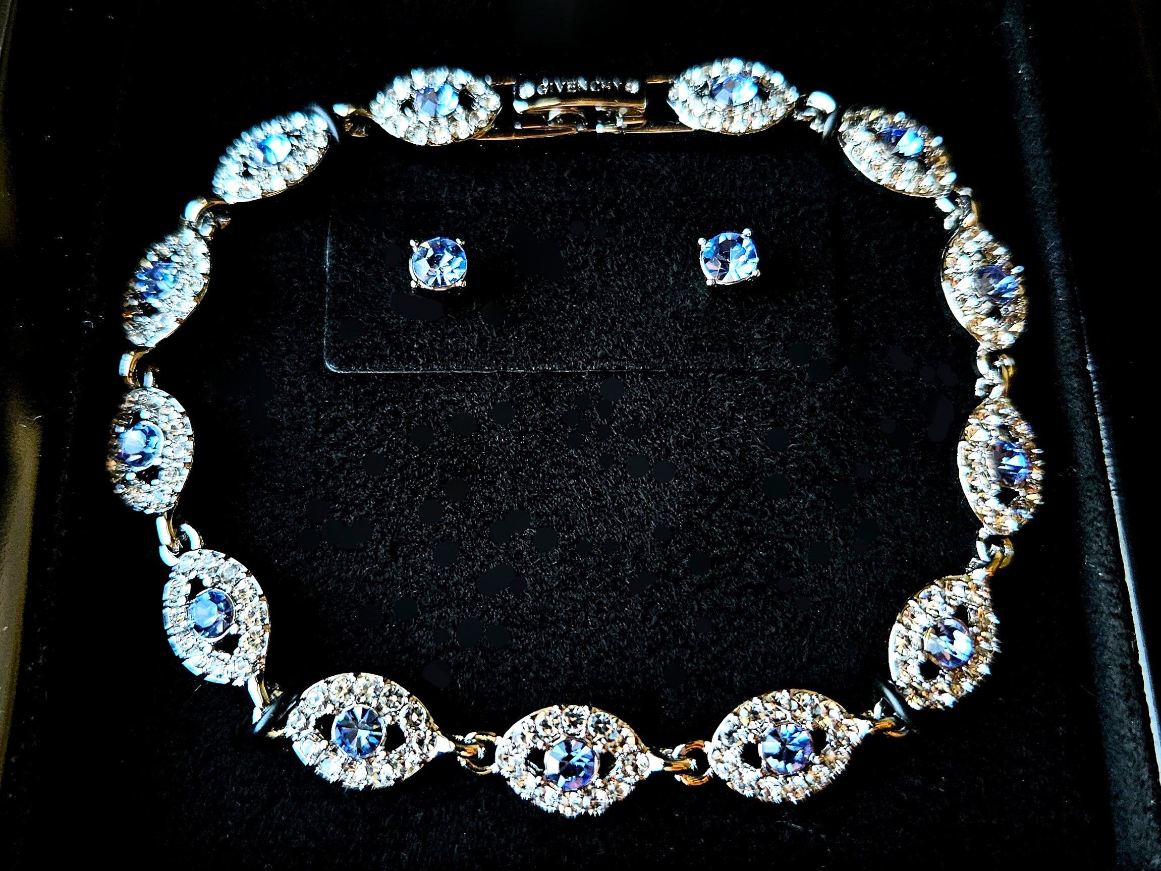 Givenchy 🩵 Aqua Silver Flex Eye Bracelet💎👁️ Size ONE SIZE - 1 Thumbnail