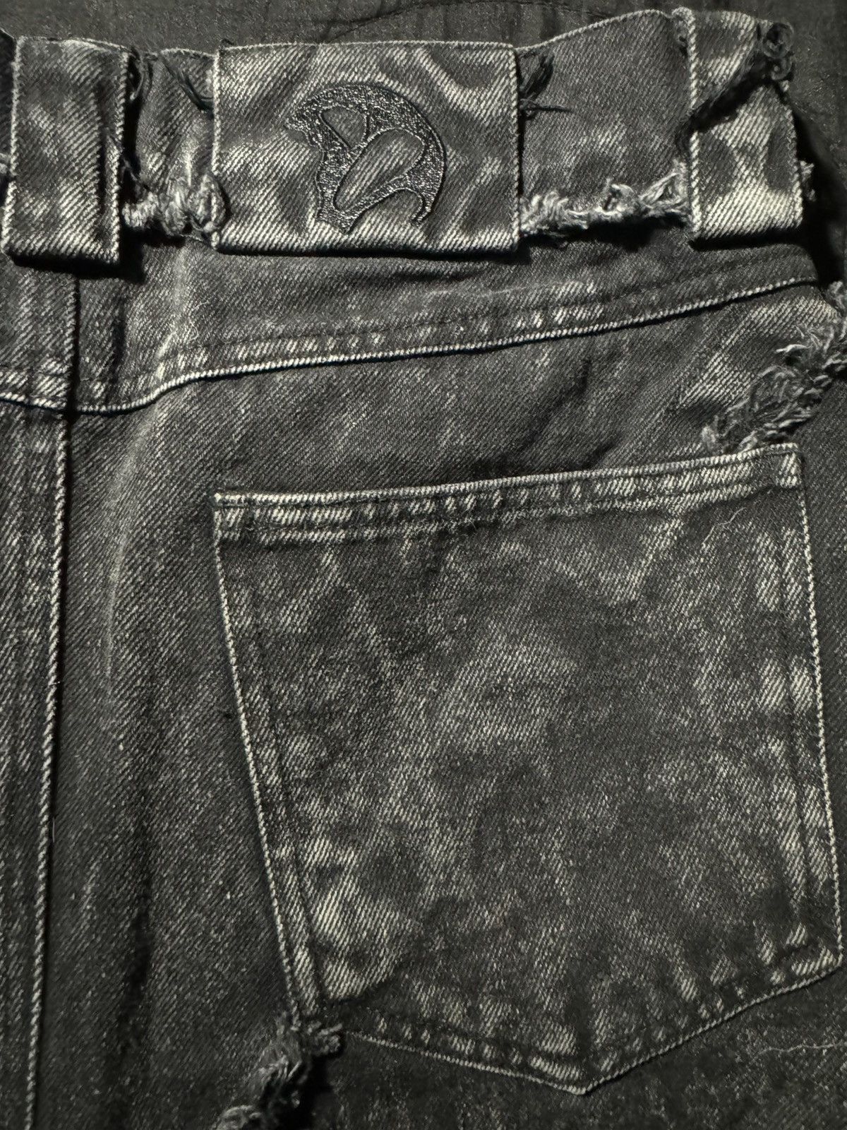 Cyvist flare web denim black