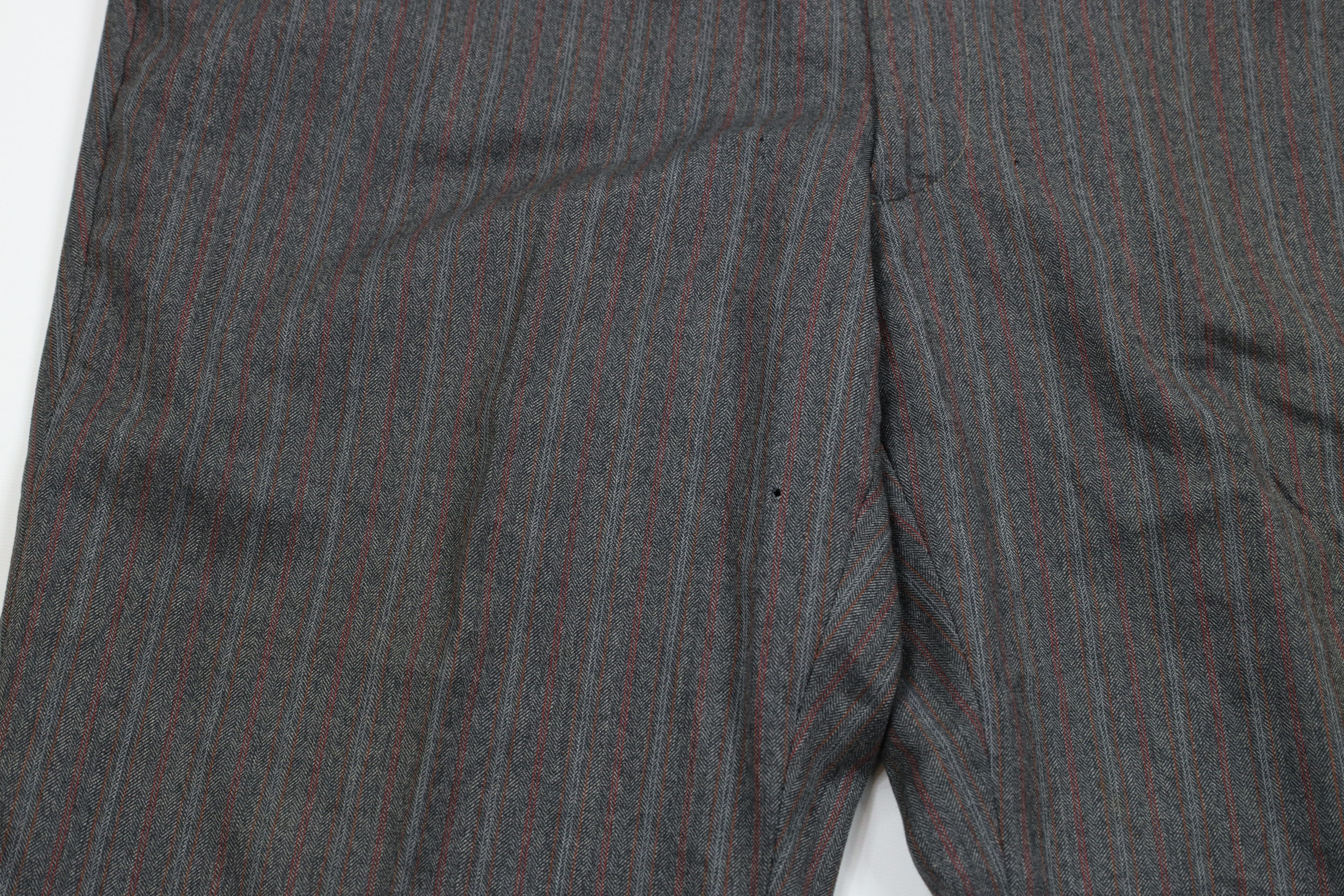Vintage Vintage 70s Streetwear Wool Striped Bell Bottoms Pants USA Size US 40 / EU 56 - 5 Thumbnail