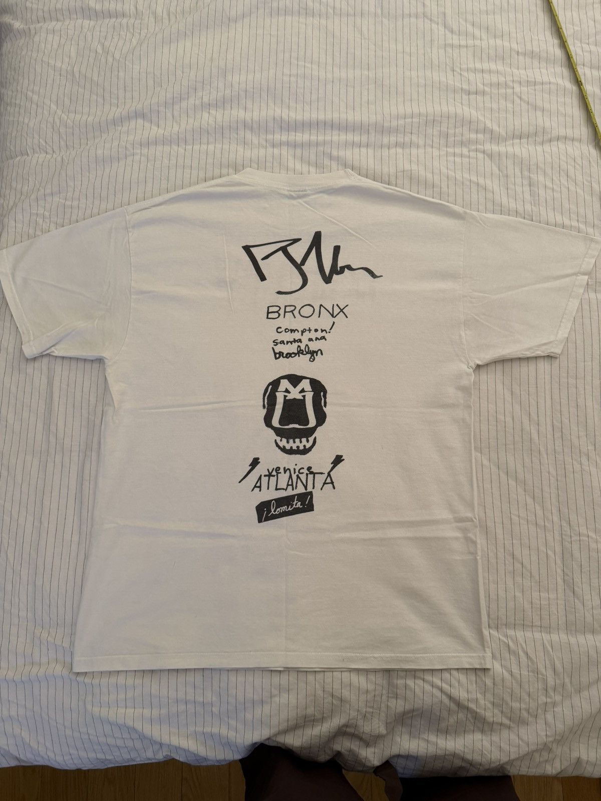 Stussy Rob Abeyta Jr World Tour T-Shirt Size US L / EU 52-54 / 3 - 2 Thumbnail