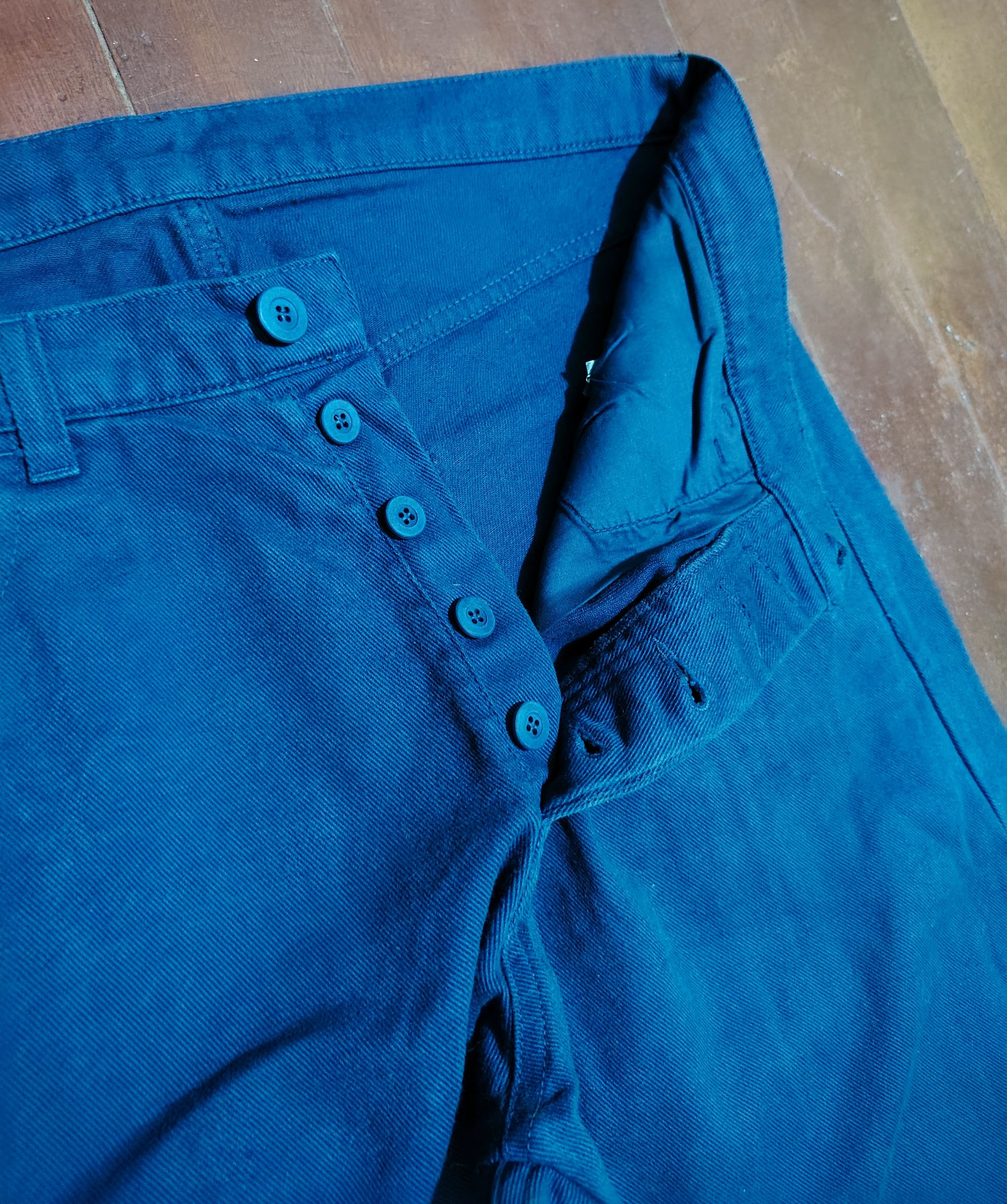 Yohji Yamamoto Y'S - YOHJI YAMAMOTO - Vintage - 5 pockets Pant Size US 34 / EU 50 - 4 Thumbnail
