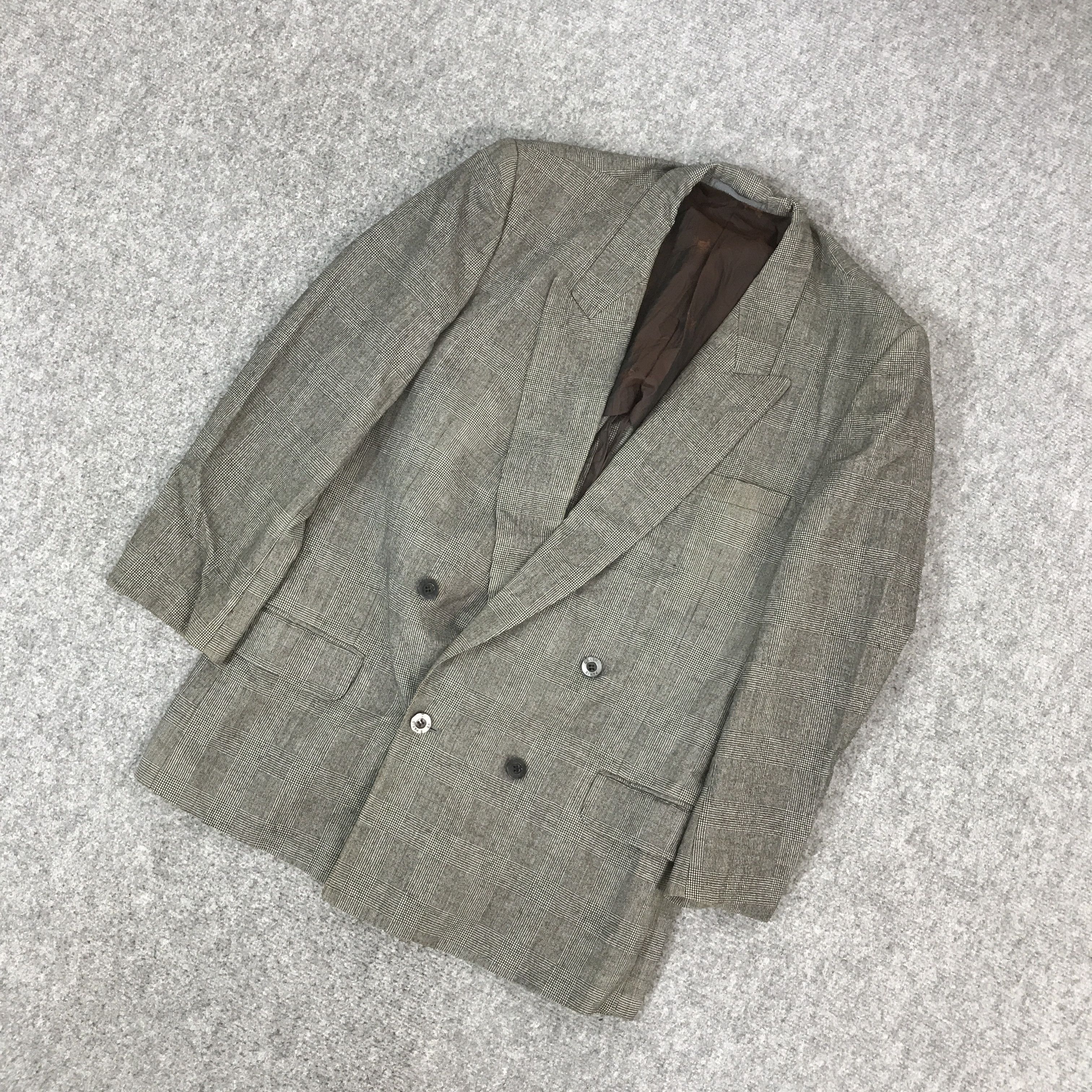 Celine CELINE FLANNEL BLAZER CLASSIC DESIGN COAT JACKET Size US L / EU 52-54 / 3 - 5 Thumbnail