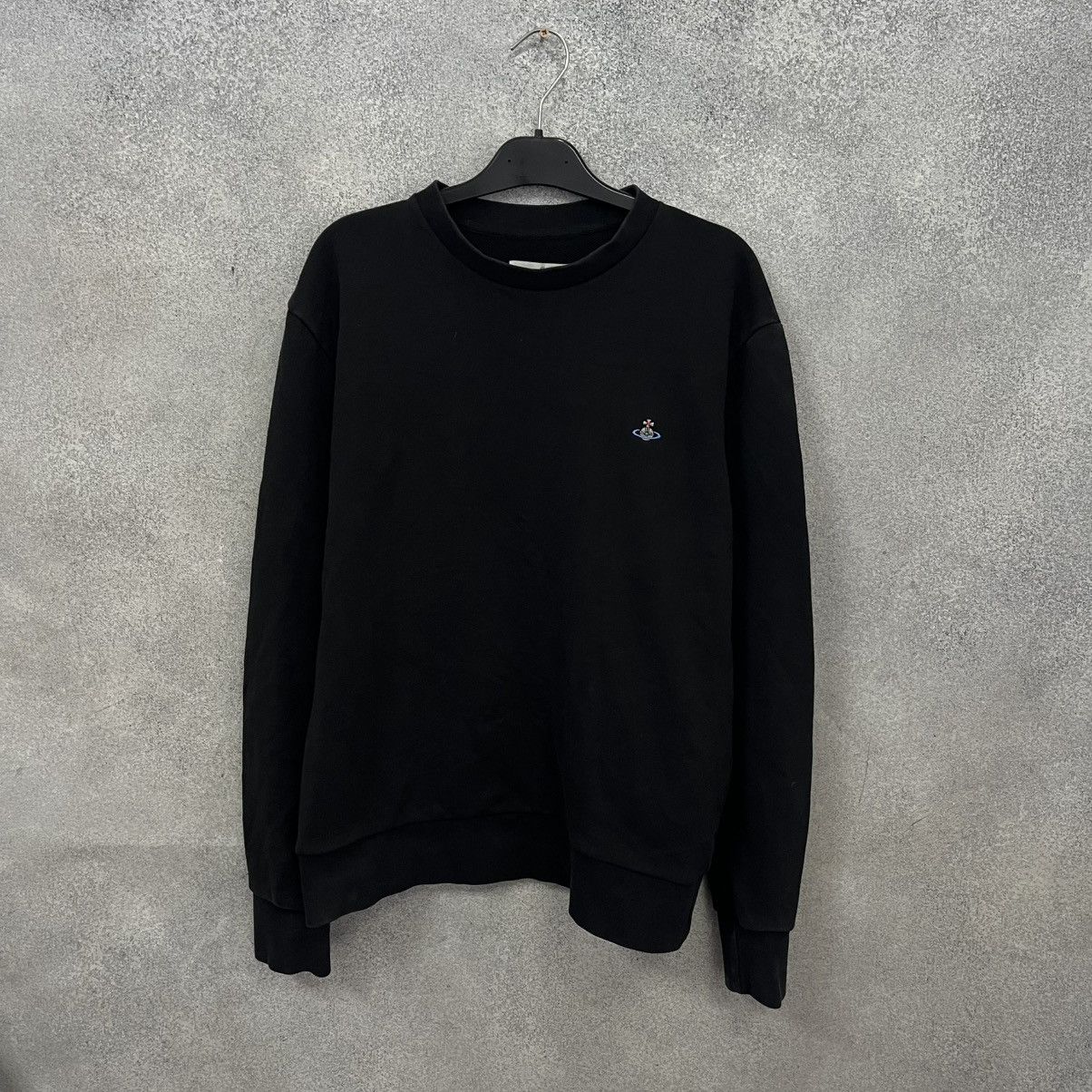 Vivienne Westwood Vintage Vivienne Westwood Sweatshirt Orb Logo Basic Pullover Size US M / EU 48-50 / 2 - 1 Thumbnail