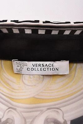 Versace Women's Versace Collection Baroque Long Shirt Dress Size M Size M / US 6-8 / IT 42-44 - 2 Thumbnail