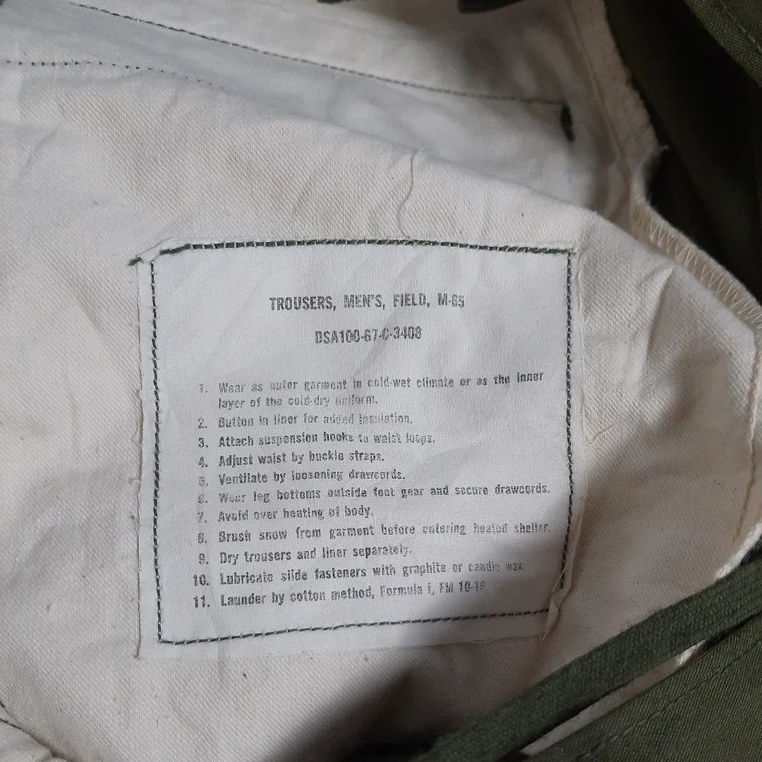 Freewheelers × Nigel Cabourn × RRL Ralph Lauren M65 Field Trousers Cargo Military Pants Size US 32 / EU 48 - 4 Thumbnail