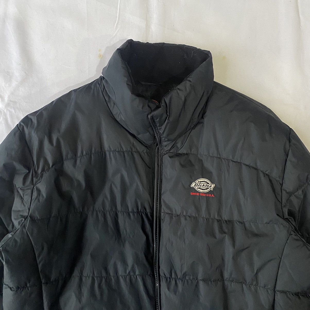 Dickies × Japanese Brand Dickies Black Puffer Down Jacket Workwear Style Size US XL / EU 56 / 4 - 3 Thumbnail