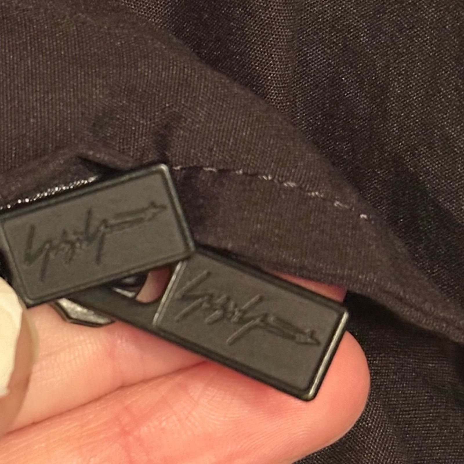Yohji Yamamoto POUR HOME SS20 B ring W-ZIP long shirt black size 3 M Cotton Size US M / EU 48-50 / 2 - 6 Thumbnail