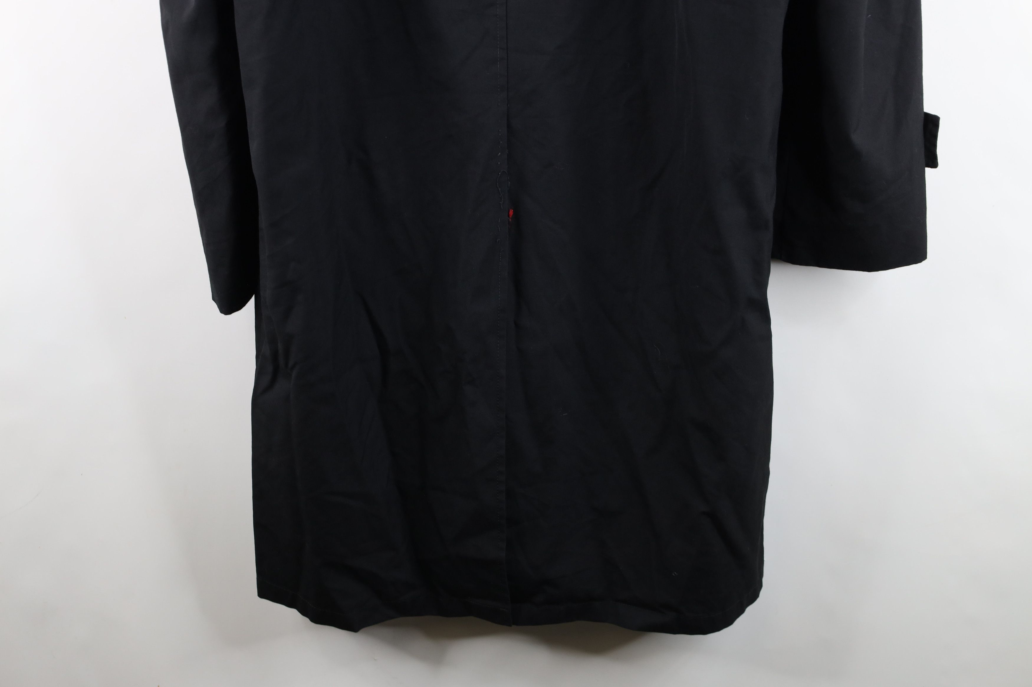 Vintage Vintage 50s 60s Streetwear Gabardine Trench Coat Black USA Size US XXL / EU 58 / 5 - 15 Thumbnail