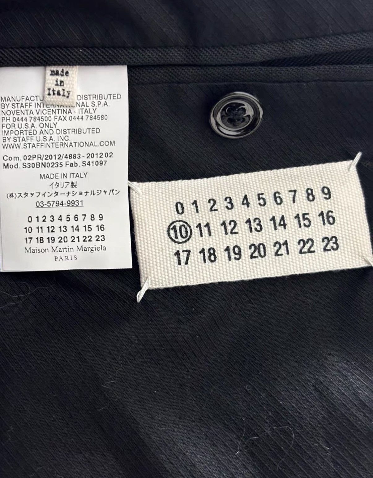 Maison Margiela Maison Margiela MM10 Classic Suit Jacket J2 Size US M / EU 48-50 / 2 - 5 Thumbnail