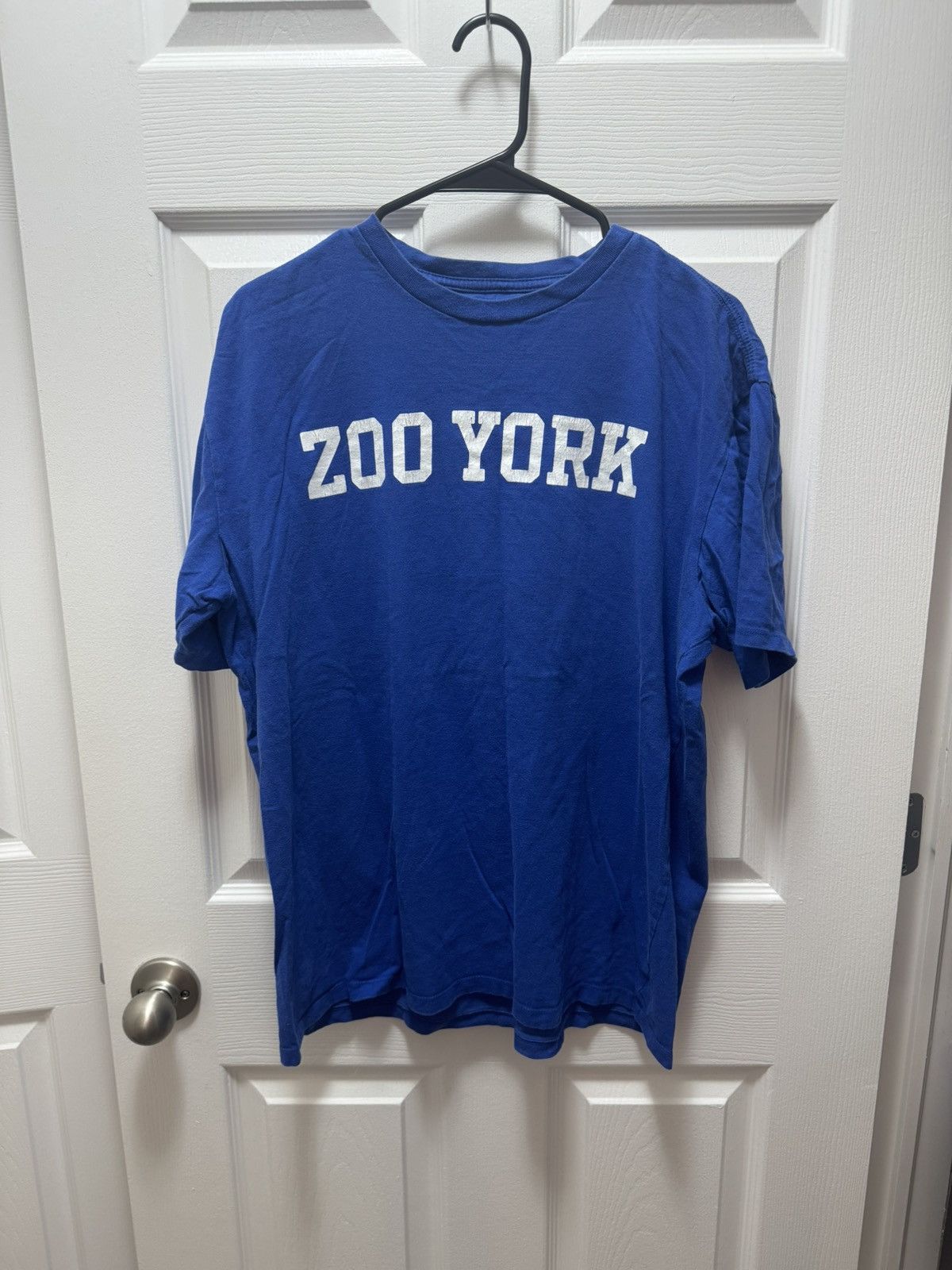 Zoo York Zoo York Blue White Logo Vintage Skater Shirt 2010s Size US L / EU 52-54 / 3 - 1 Thumbnail
