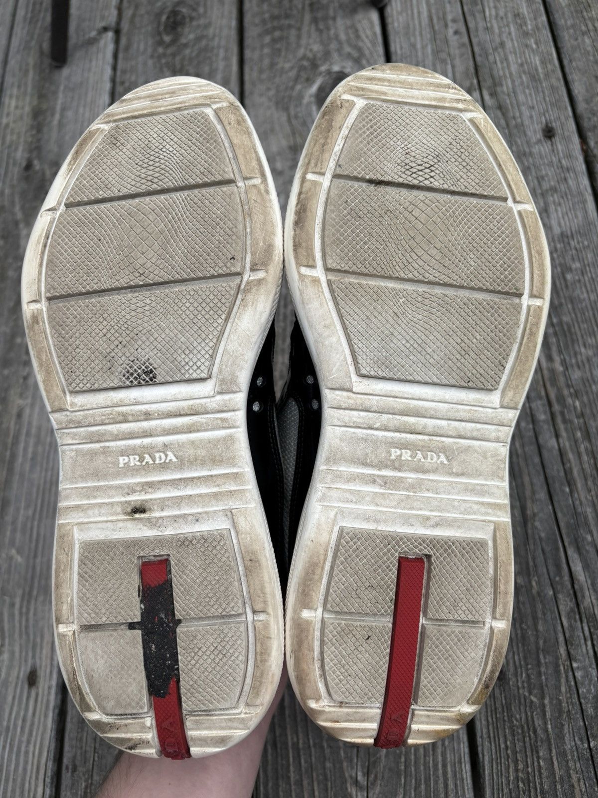 Prada Americas Cup Black Patent Size 7 Size US 7 / EU 40 - 6 Thumbnail