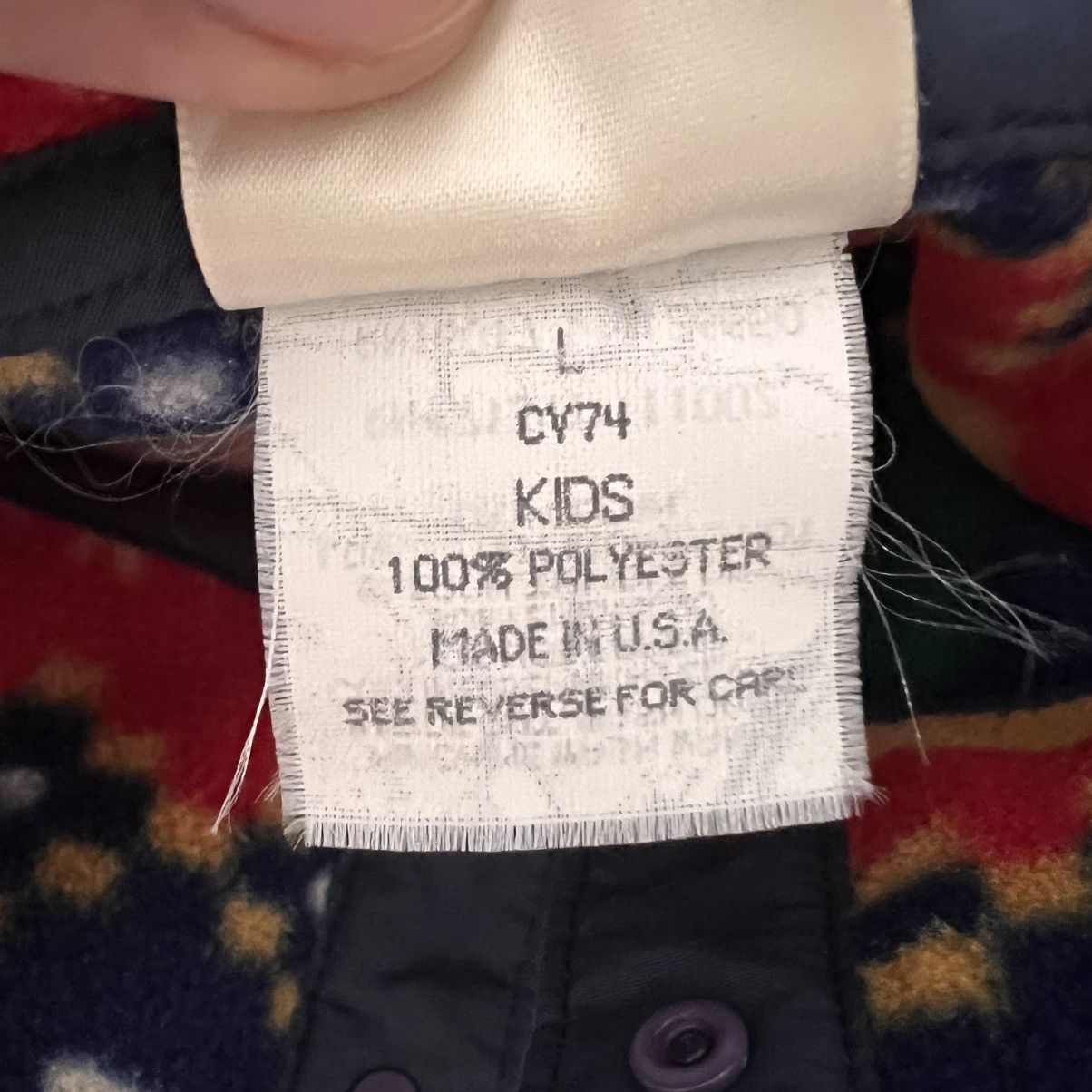 L.L. Bean L.L Bean 90s Fleece Kids Size US XS / EU 42 / 0 - 4 Thumbnail