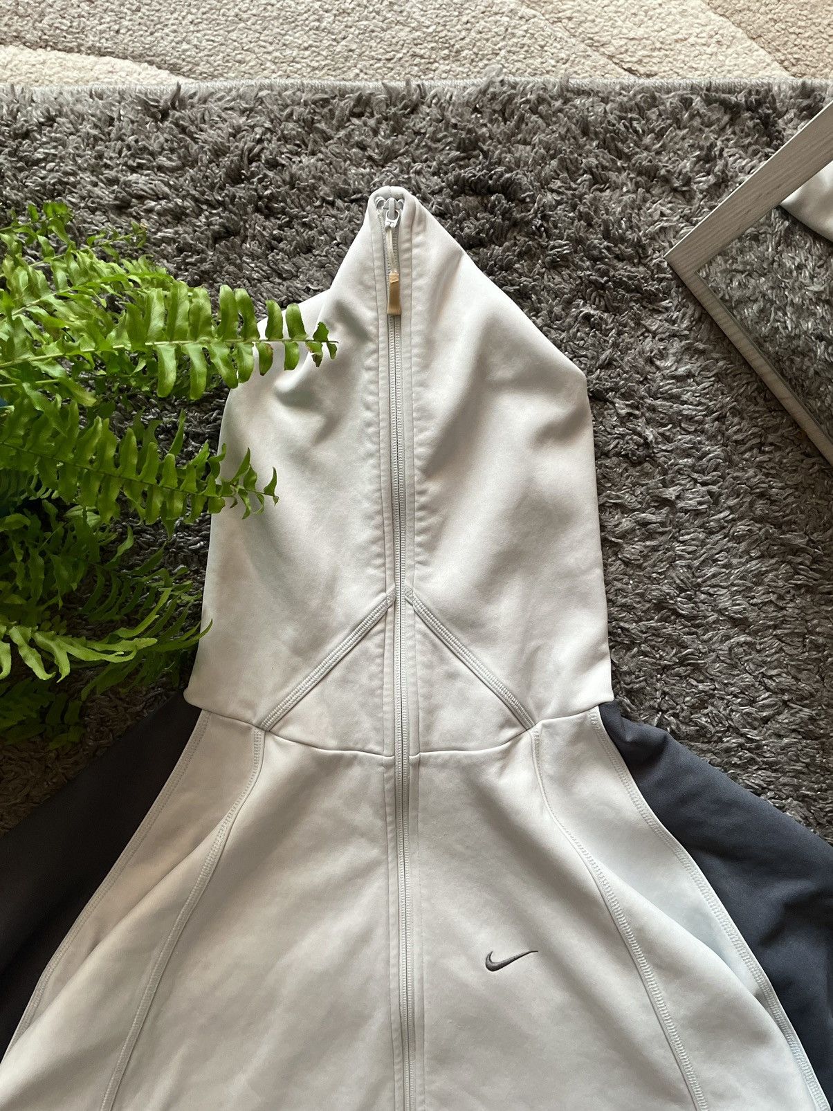 Nike × Vintage 00s Nike Full-Zip Hoodie Streetwear Vinatge Logo Swoosh Rare Size US XL / EU 56 / 4 - 9 Thumbnail