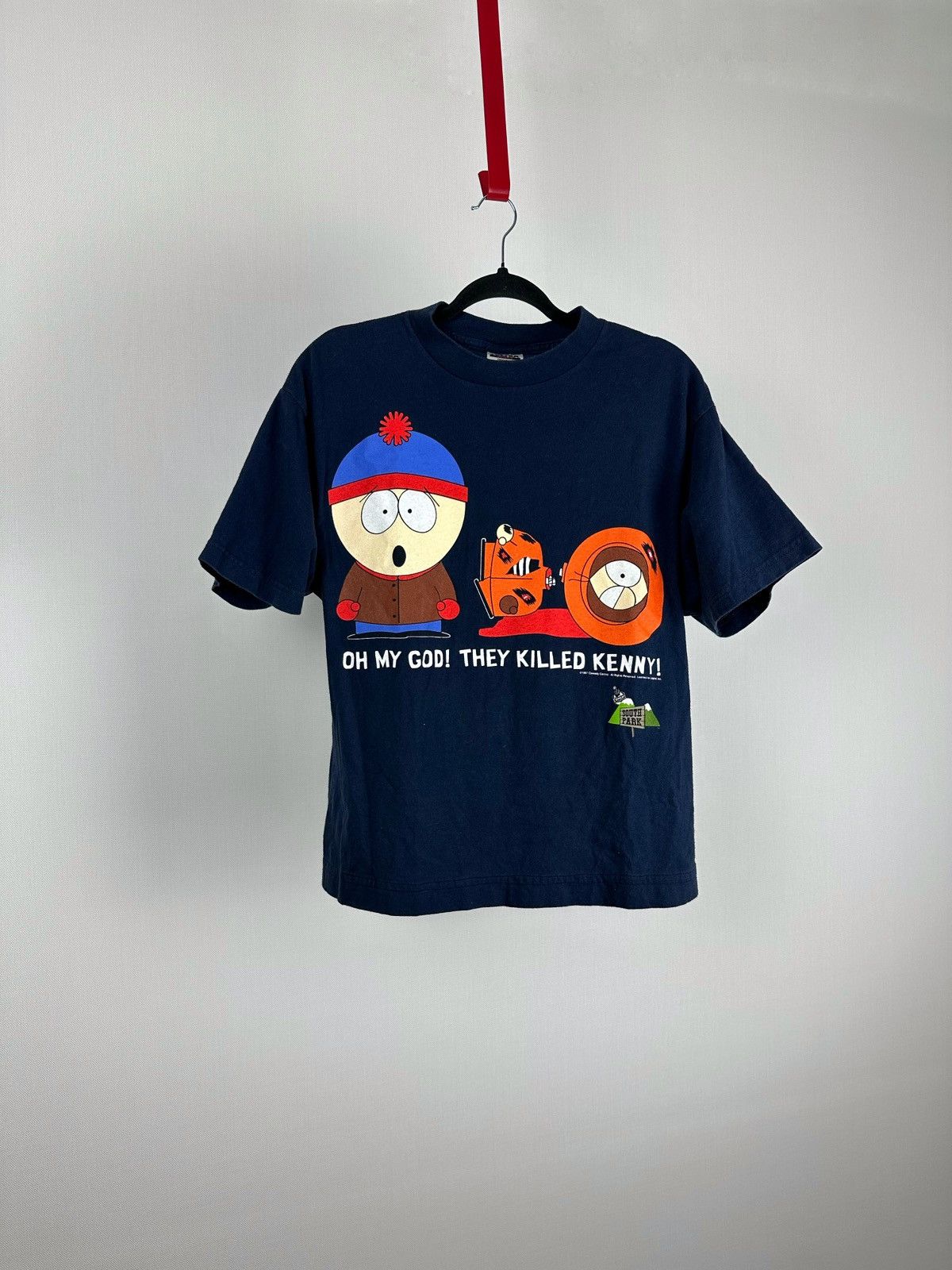 Tultex Vintage 1997 South Park “Oh My God They Killed Kenny” Size US L / EU 52-54 / 3 - 3 Thumbnail