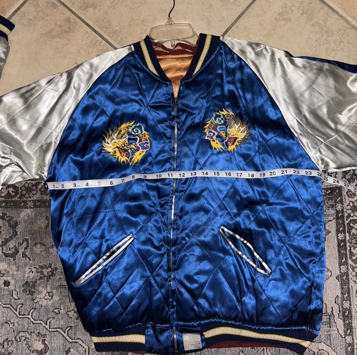 Vintage Vintage 1950’s Korea Sukajan Souvenir Jacket Size US XL / EU 56 / 4 - 7 Thumbnail