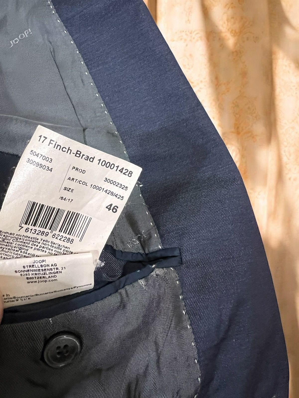 Joop! Joop! Finch-Brad suit jacket size 46 Size 40R - 9 Thumbnail