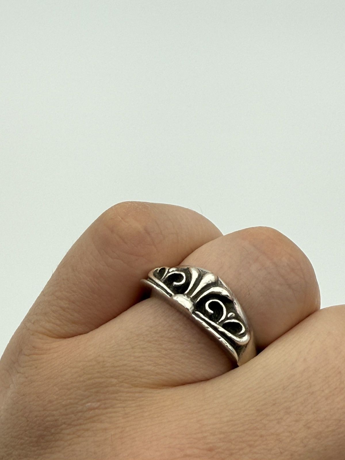 Chrome Hearts Chrome Hearts Half Keeper Ring Size ONE SIZE - 6 Thumbnail