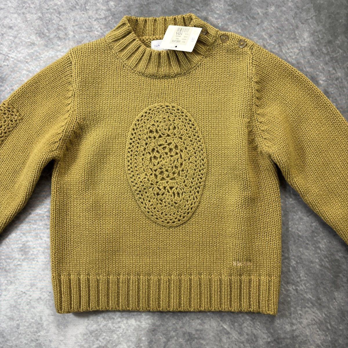 Vintage 1990s Vintage Naf Naf Sweater Small Made in France Junior Size XXS / US 00 / IT 34 - 2 Thumbnail