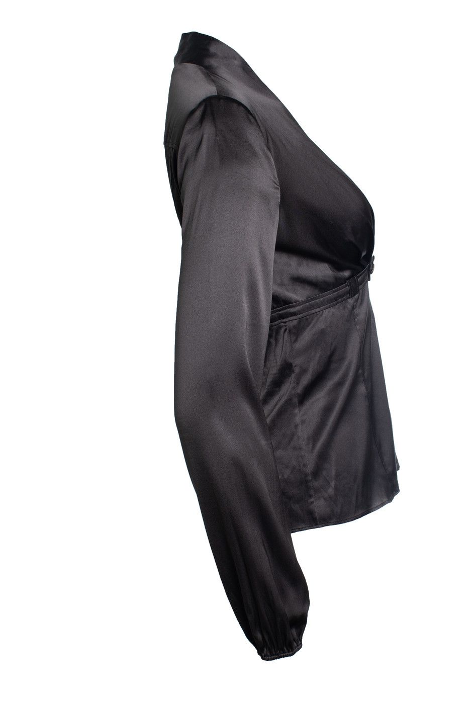 Gucci Gucci, Hysteria dark brown silk blouse Size XS / US 0-2 / IT 36-38 - 3 Thumbnail