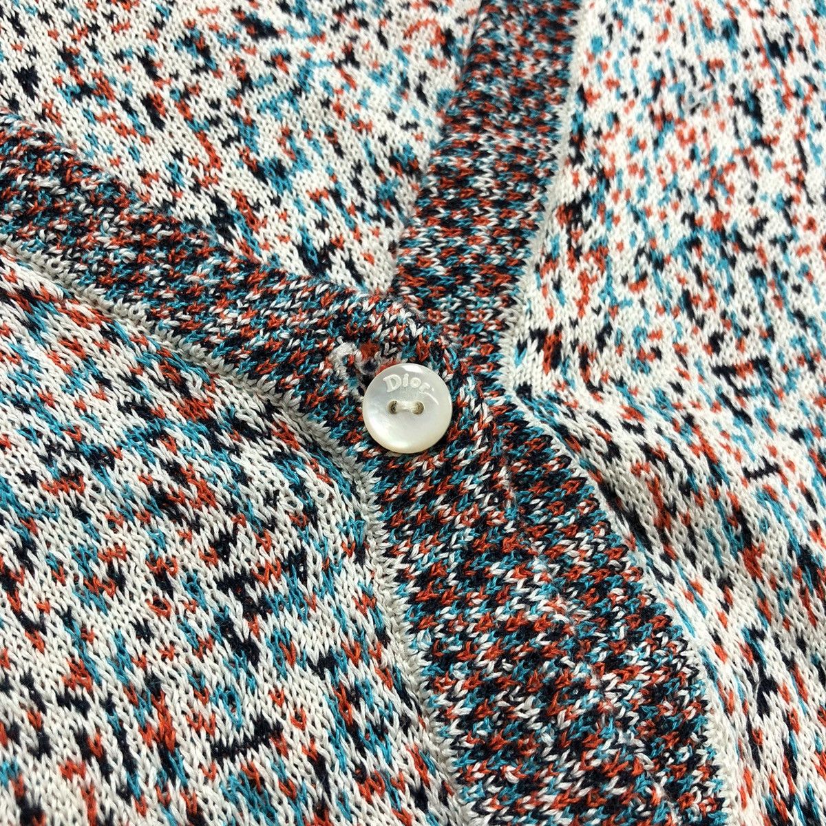 Christian Dior Monsieur × Dior Christian Dior Paris Cardigan Abstract Multicolor For Women Size XS / US 0-2 / IT 36-38 - 5 Thumbnail