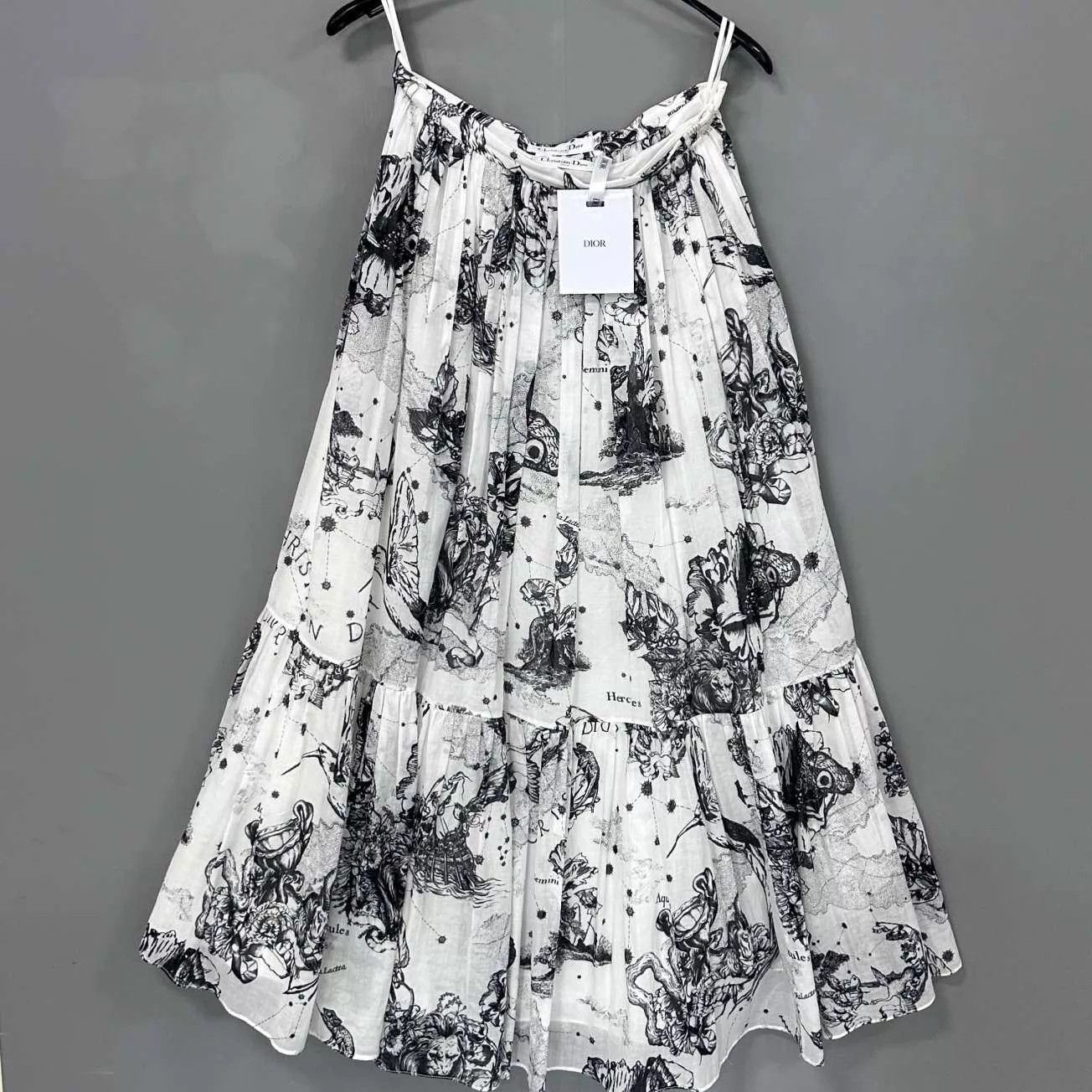 Dior Dior Constellation Ink 2pc Midi Skirt Women 38 Size S / US 4 / IT 40 - 3 Thumbnail