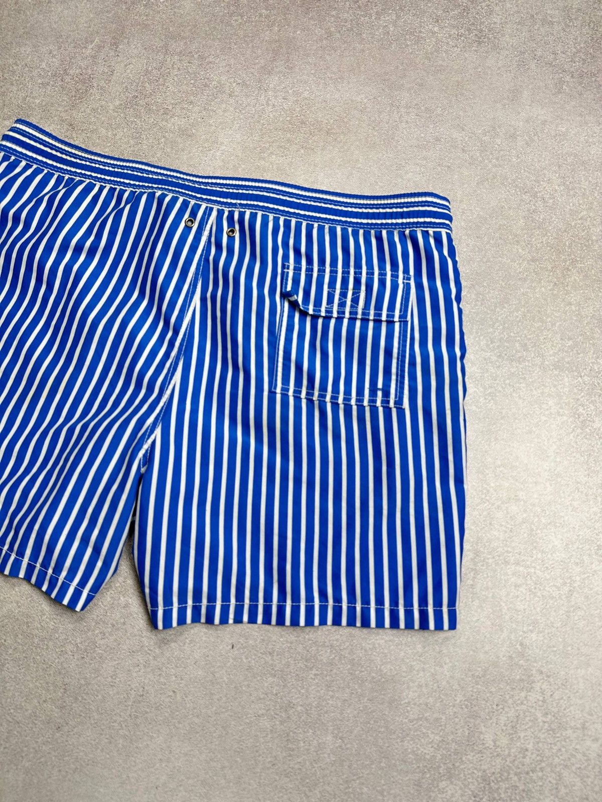 Polo Ralph Lauren Vintage Polo Ralph Lauren RRL Striped Swimming Shorts XL Size US 36 / EU 52 - 5 Thumbnail
