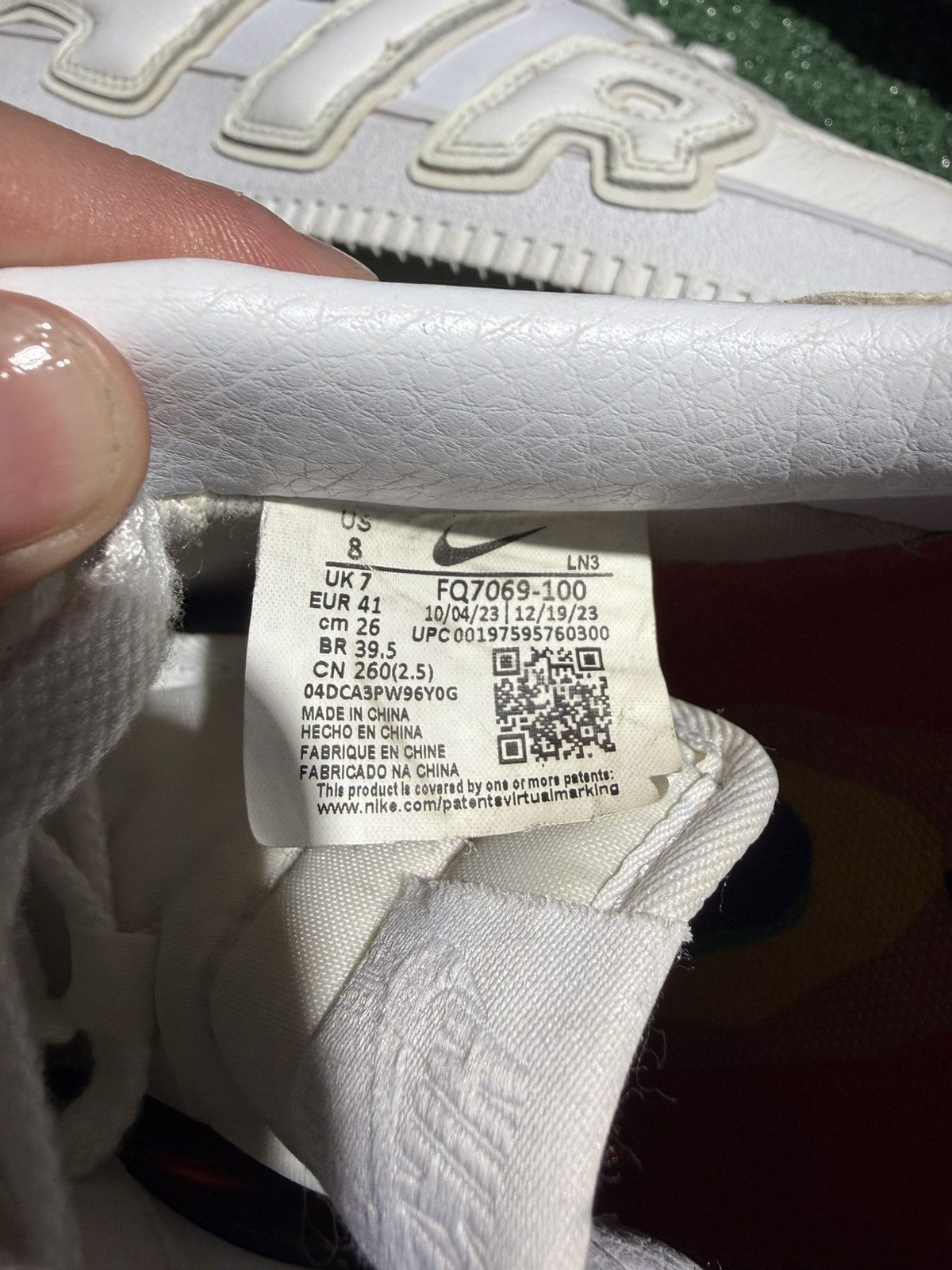 Cactus Plant Flea Market × Nike Nike air force 1 low cpfm white 2024 size 8 Size US 8 / EU 41 - 10 Thumbnail