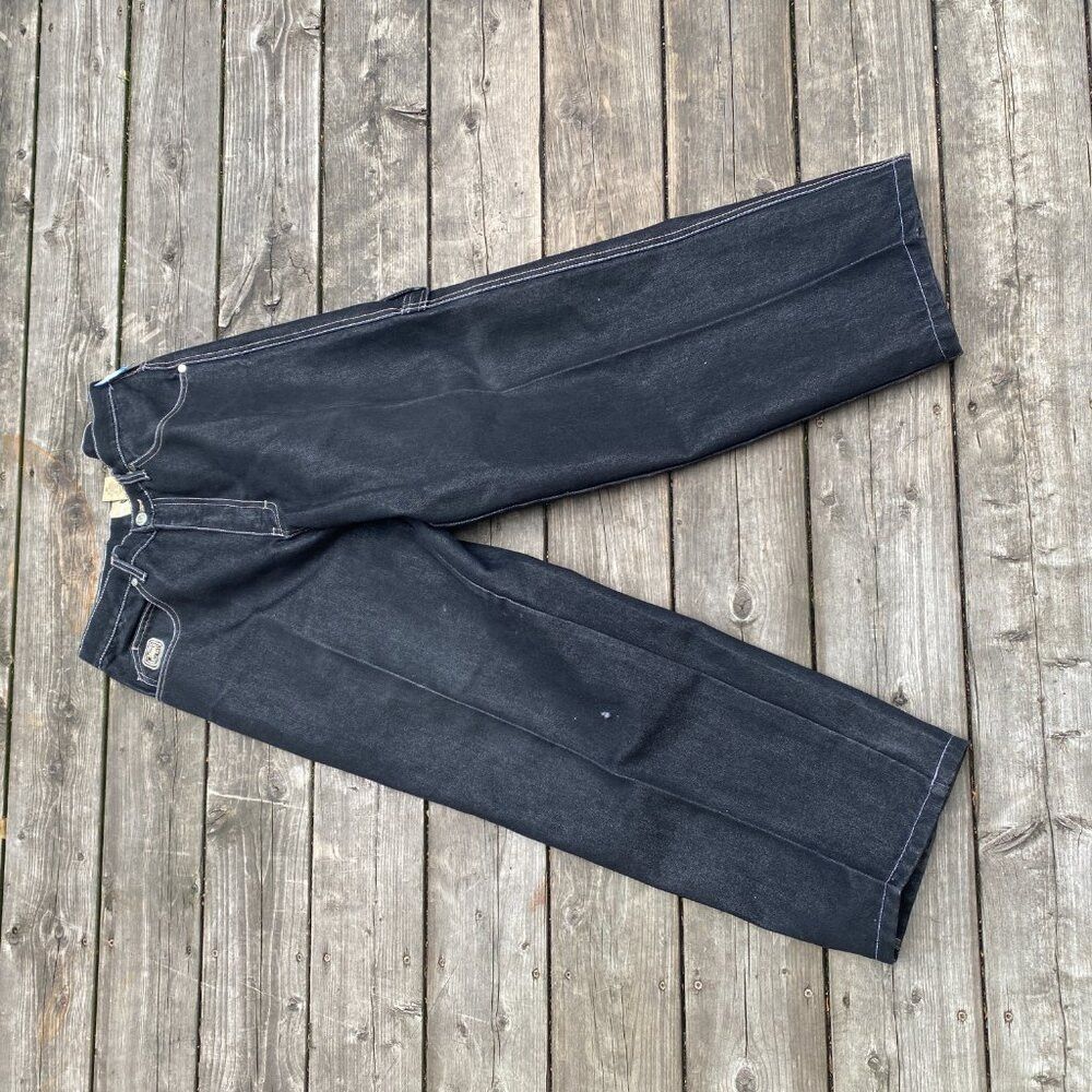 Vintage Vintage 90s Y2K EXCO Bulldog Embroidered Jeans Size 32 Size US 32 / EU 48 - 9 Thumbnail