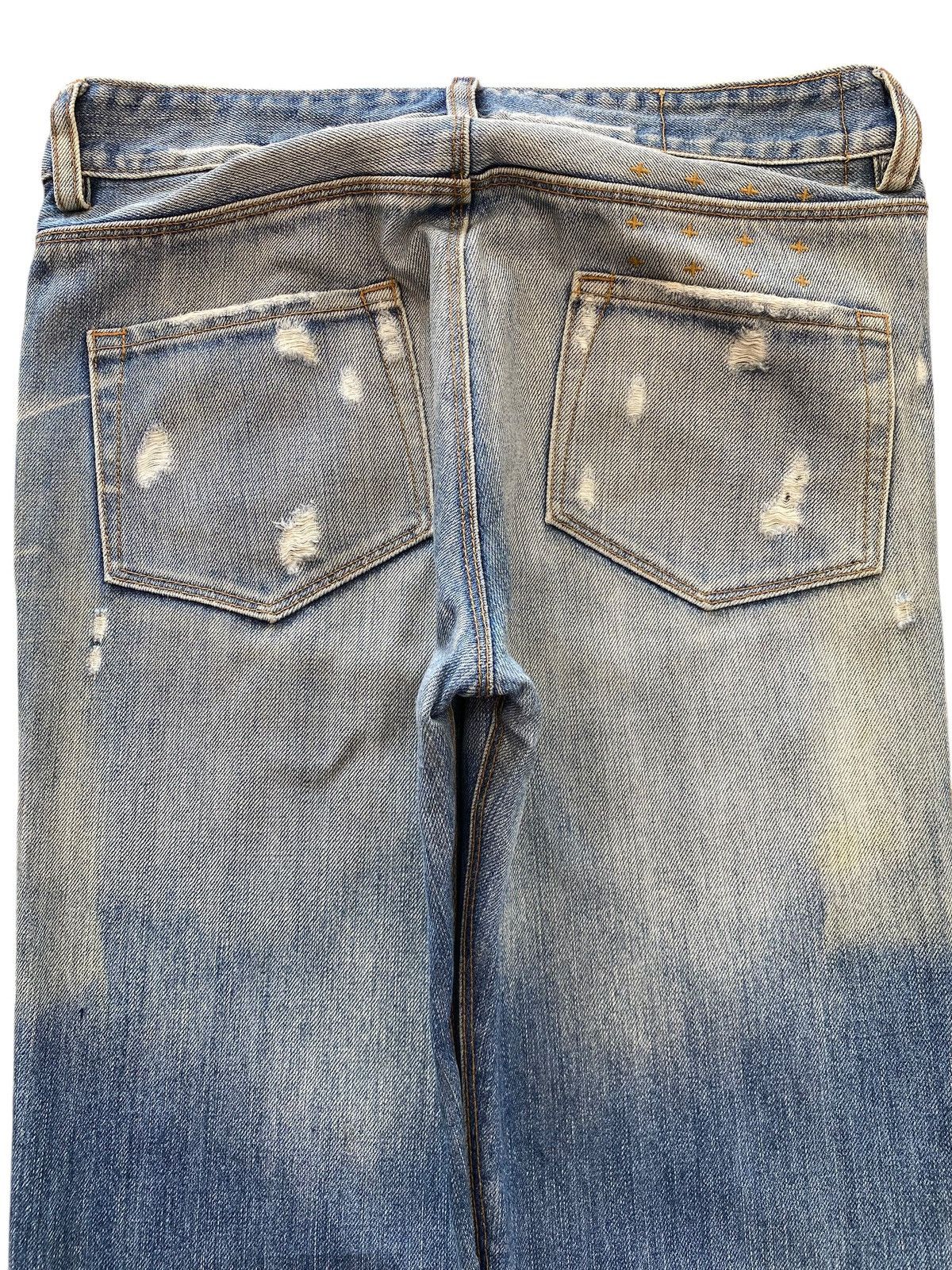 Ksubi Ksubi Faded Wash Distressed Style Hairy Leg Size US 28 / EU 44 - 4 Thumbnail