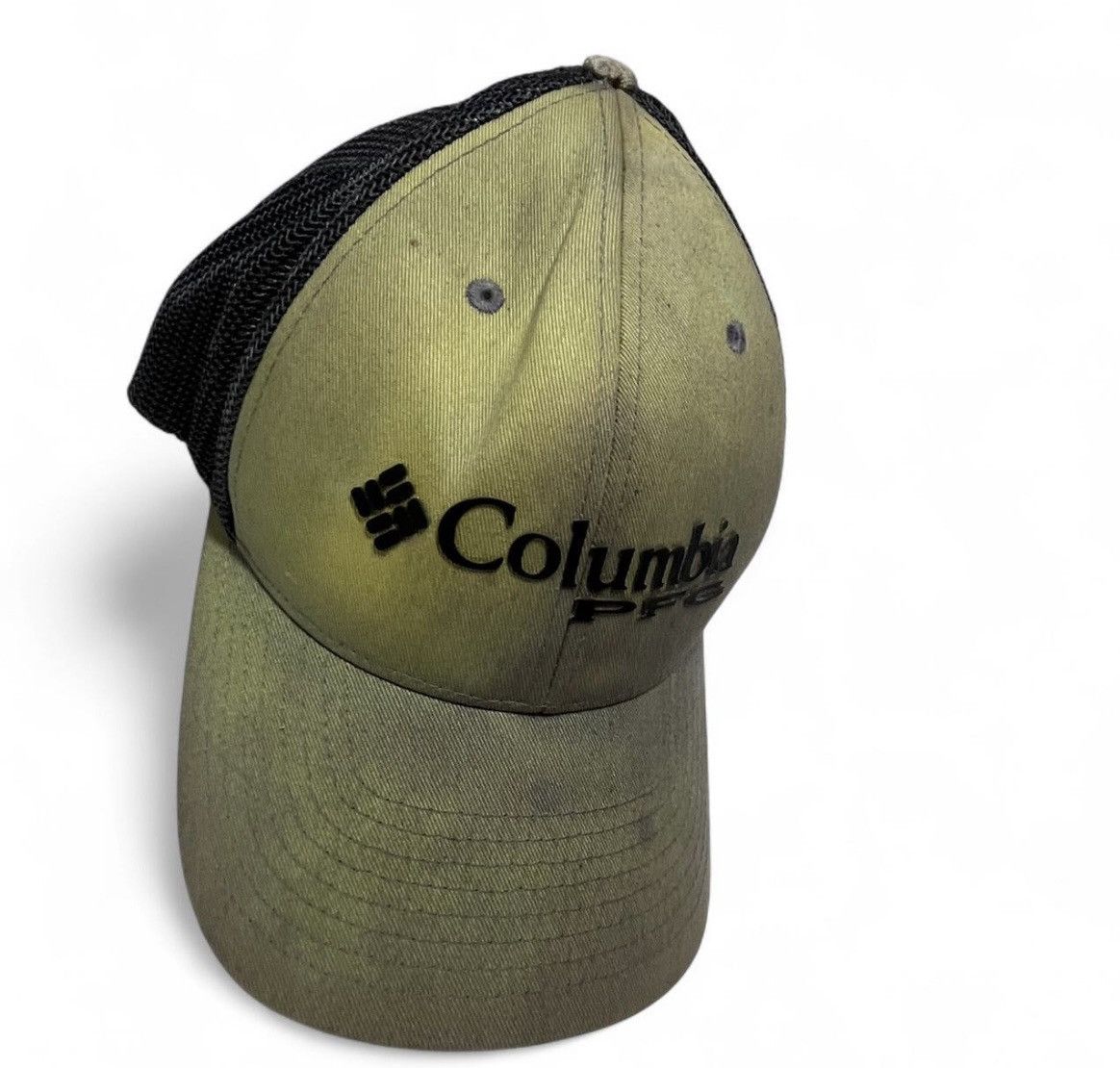 Columbia Columbia Olive Green/Black Sun Burst Distress Snapback Hat Size ONE SIZE - 6 Thumbnail