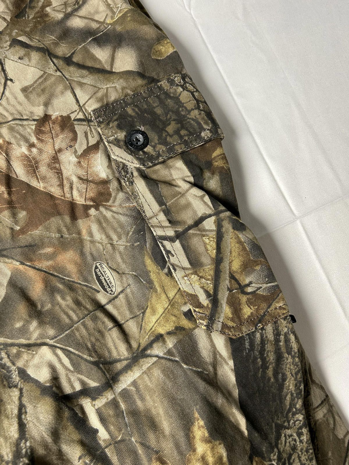 Realtree Real Tree Camo Heavyweight Cargo Trousers Hunting Hiking Size US 38 / EU 54 - 2 Thumbnail