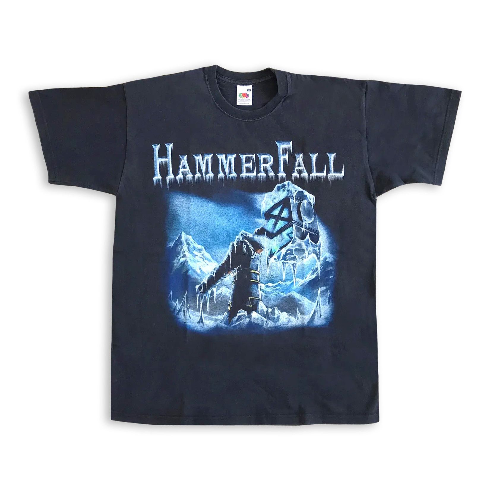 Band Tees Vintage Y2K HAMMER FALL t shirt 90s Rock Metal Retro Faded M Size US M / EU 48-50 / 2 - 2 Thumbnail