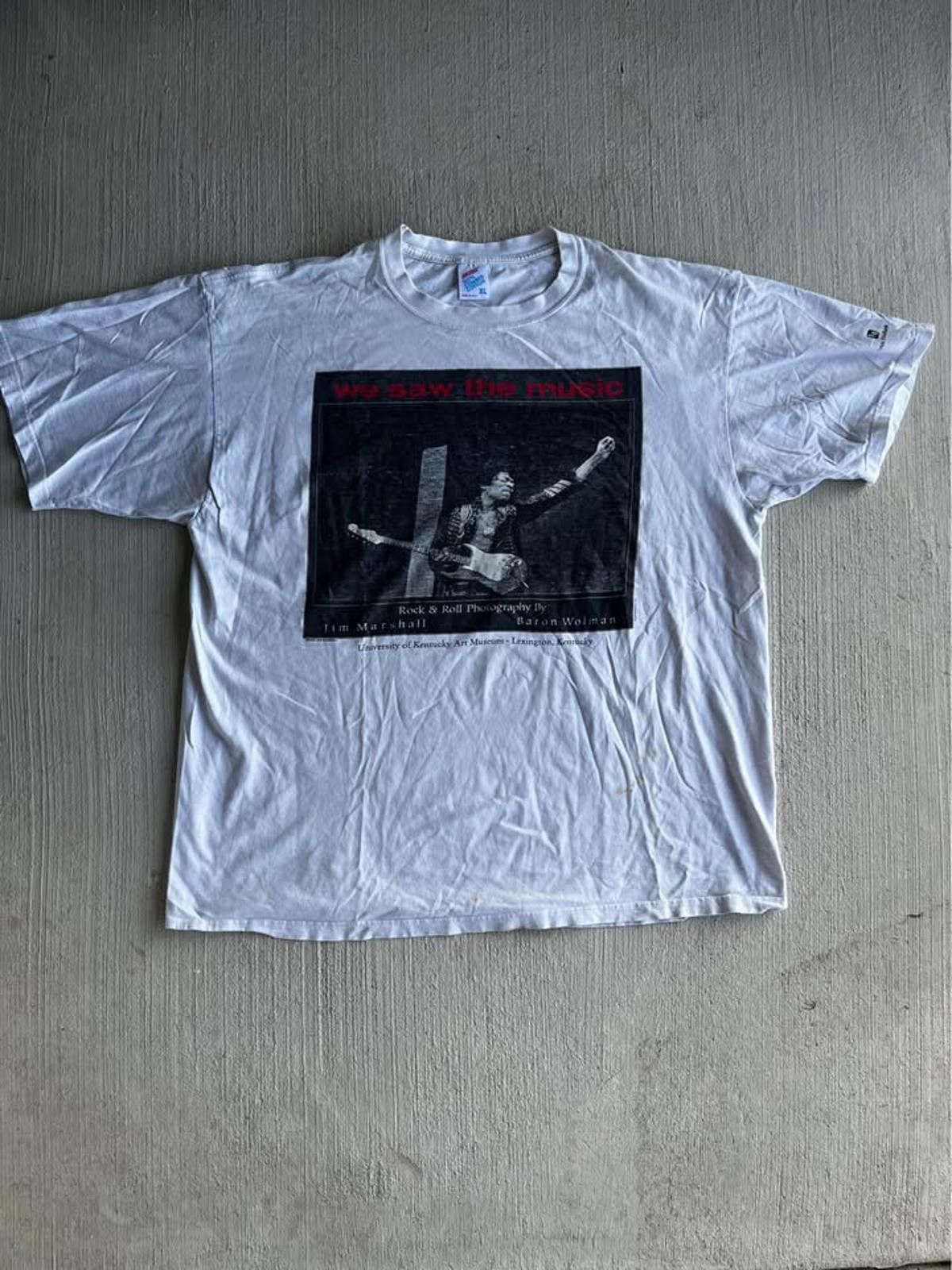 Other 1993 Vintage Jimi Hendricks White T Shirt XL Size US XL / EU 56 / 4 - 1 Thumbnail