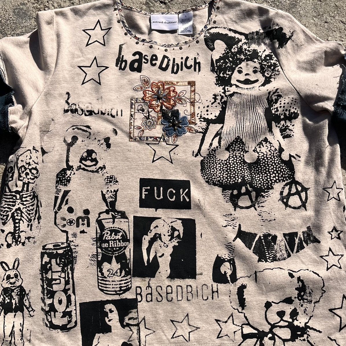 Handmade Basedbich custom punk extendo sleeve straight jacket shirt Size US S / EU 44-46 / 1 - 5 Thumbnail
