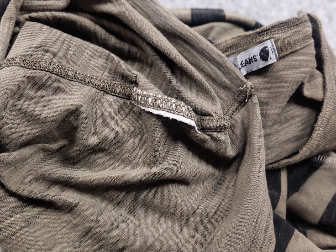 Levi's Vintage 90's Levis Engineered Military Striped Long Sleeve Size US M / EU 48-50 / 2 - 17 Thumbnail