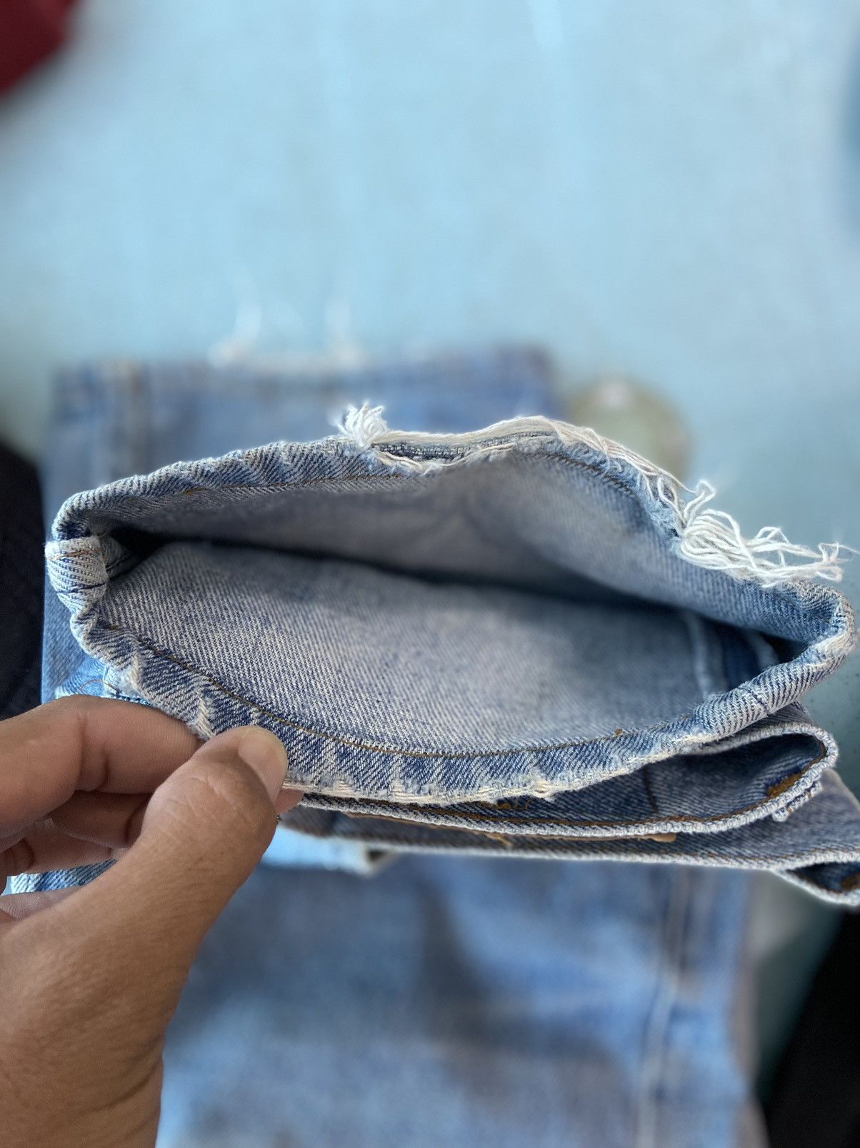 Levi's Vintage Levis Top Button 555 Size US 29 - 8 Thumbnail