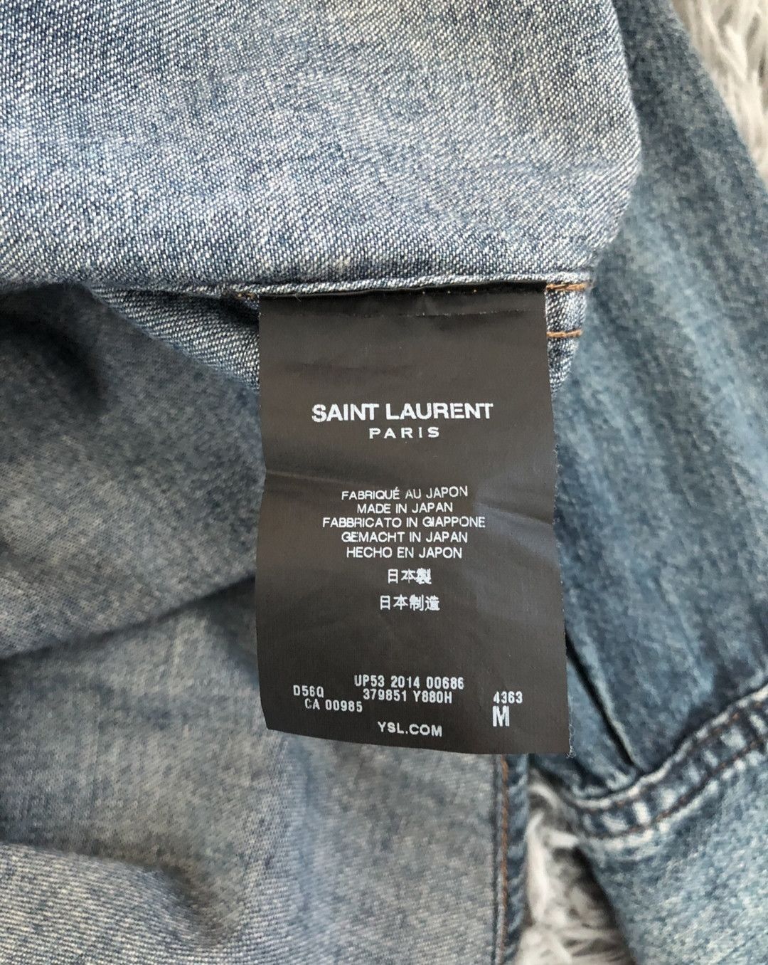 Saint Laurent Paris Saint Laurent 15ss Ethnic cashew floral shirt-2505 Size US M / EU 48-50 / 2 - 8 Thumbnail