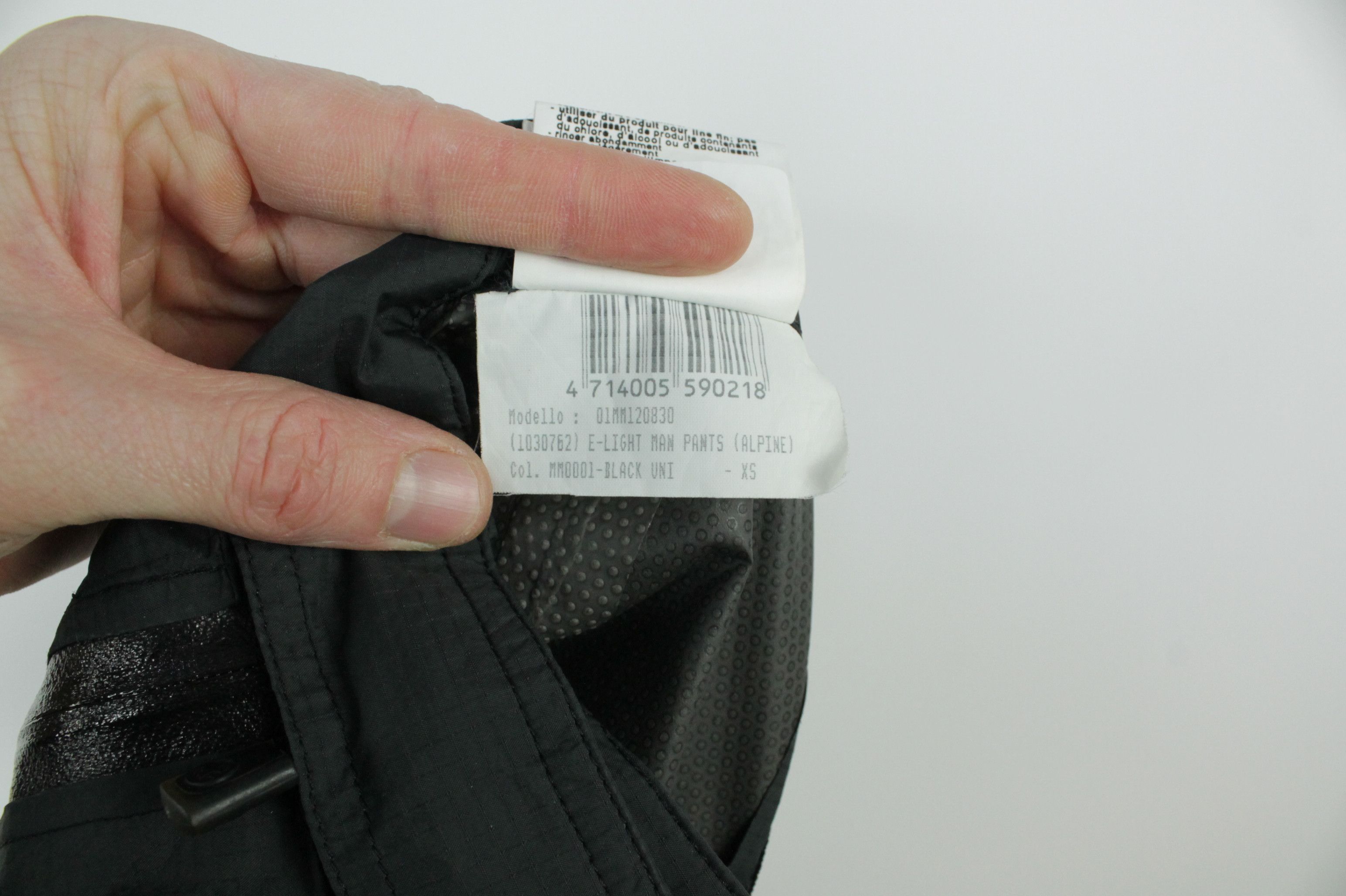 Mammut Mammut Paclite Gore-Tex Black Alpine Pants Men's Size US 26 / EU 42 - 16 Thumbnail