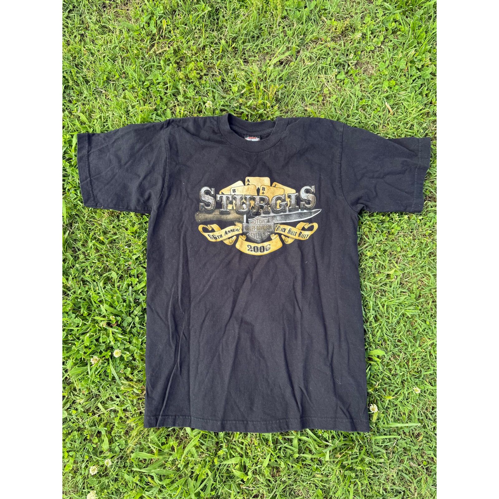 Harley Davidson 2006 Y2K Harley Davidson Mt. Rushmore Tee Large Size US L / EU 52-54 / 3 - 1 Thumbnail