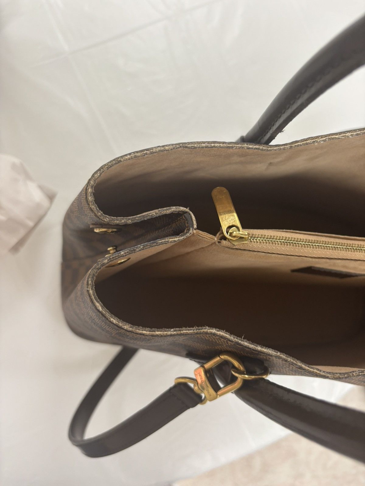 Louis Vuitton Louis Vuitton Kensington Damier Brown Size ONE SIZE - 17 Thumbnail